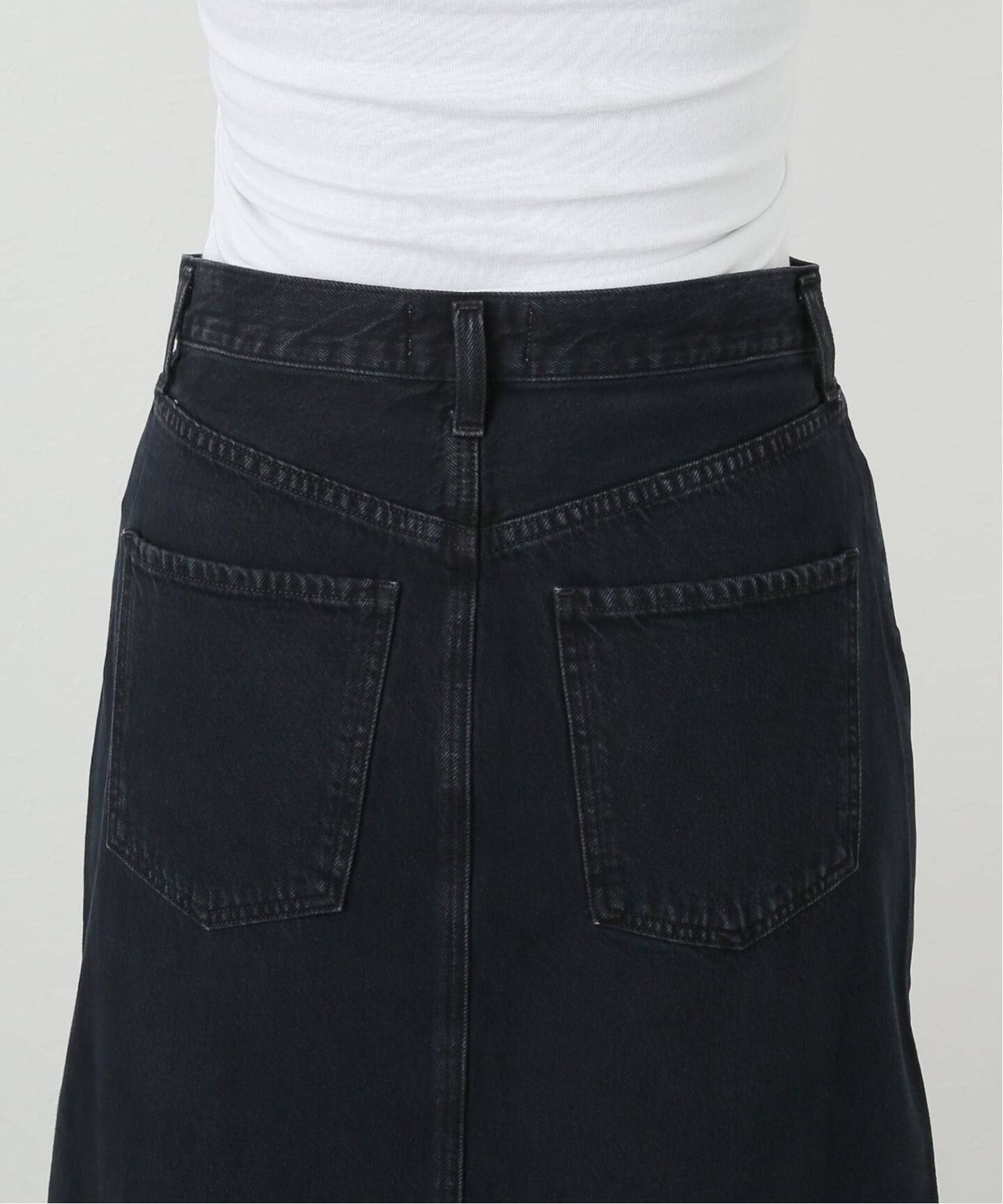 AGOLDE/エーゴールドイー】 HILLA SKIRT（デニムスカート）｜L