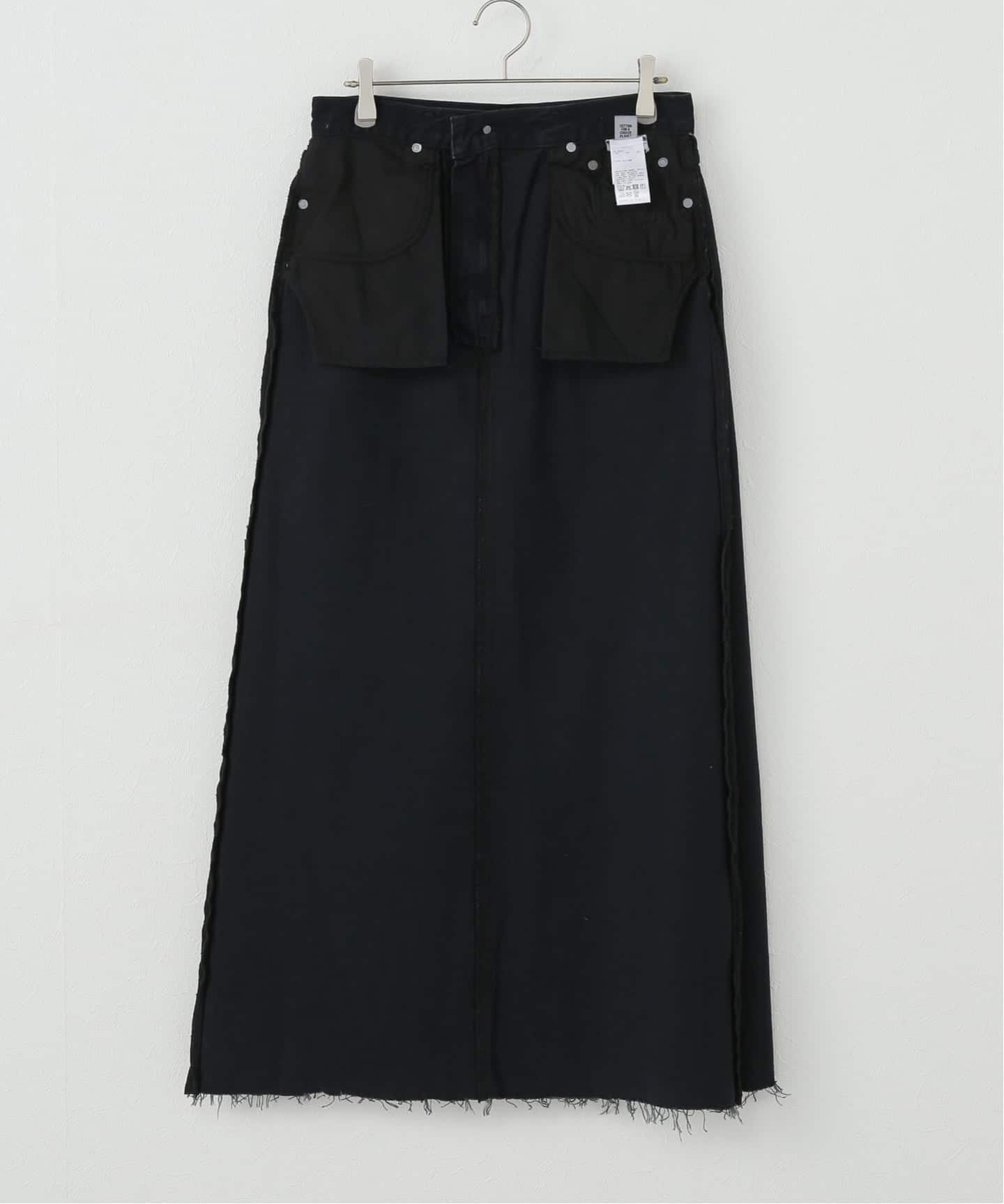 予約》【AGOLDE/エーゴールドイー】 HILLA SKIRT（デニム