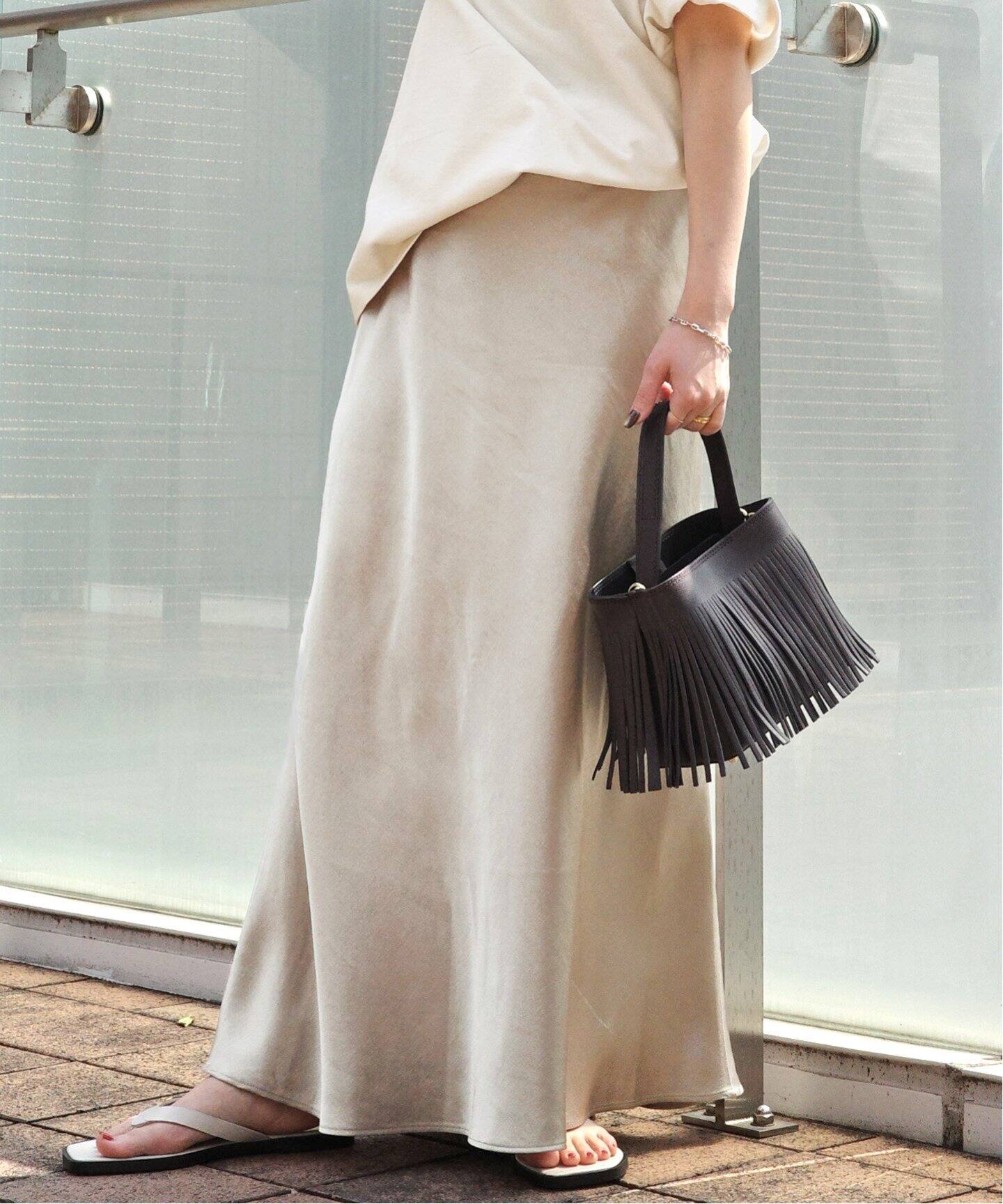 予約》ブライトスカート（ロング・マキシ丈スカート）｜AP STUDIO  