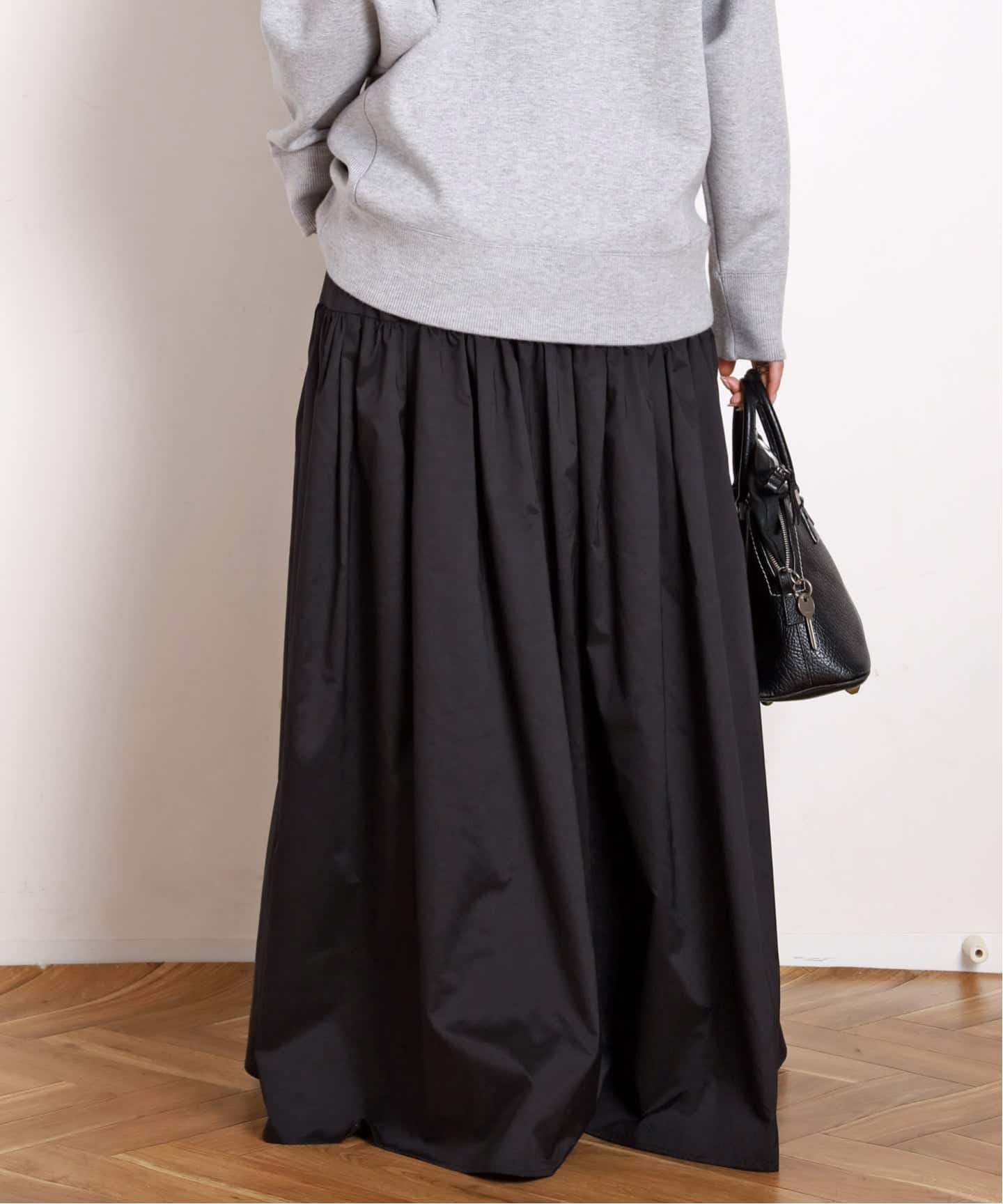 タフタギャザーマキシスカート（ロング・マキシ丈スカート）｜AP