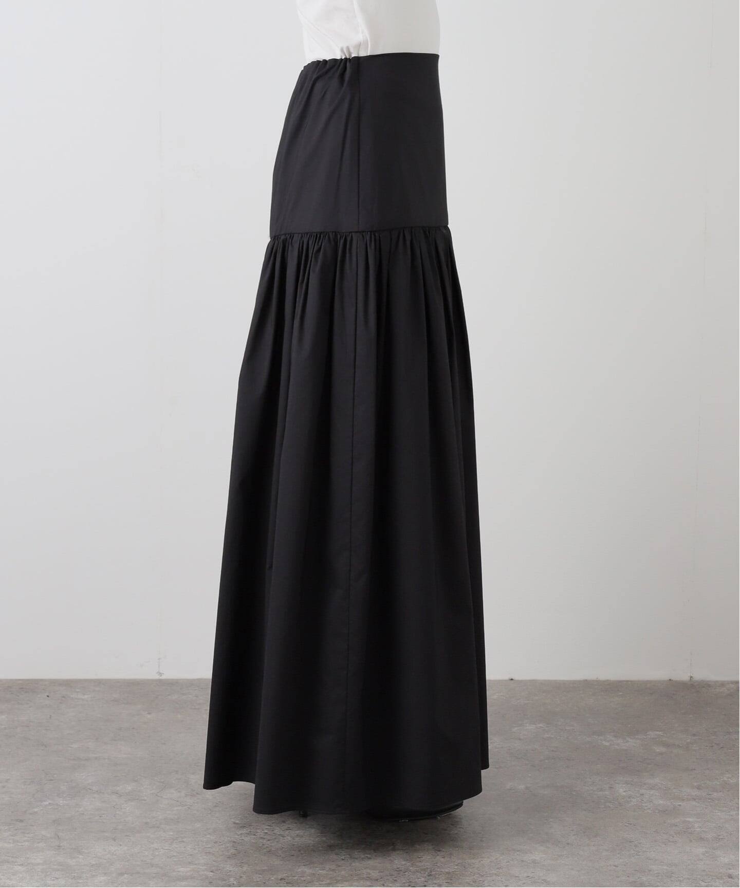 タフタギャザーマキシスカート（ロング・マキシ丈スカート）｜AP
