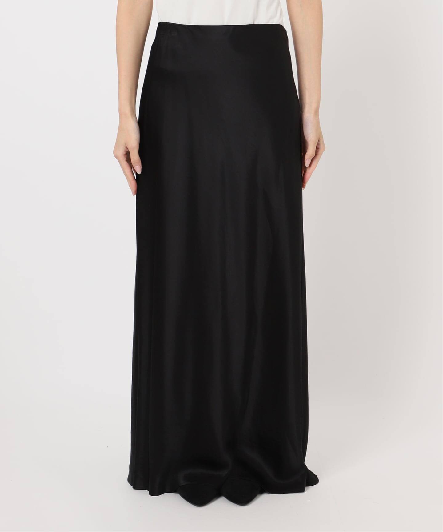 クラシックサテンフレアスカート（ロング・マキシ丈スカート）｜AP