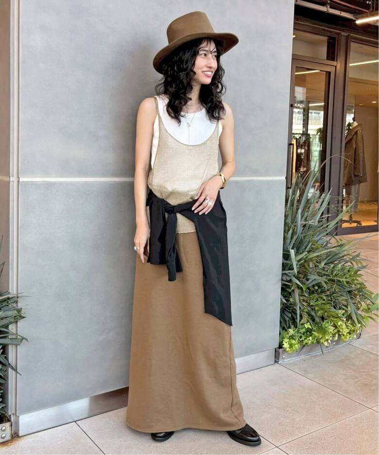 ウールミックススウェットスカート（その他スカート）｜AP STUDIO  