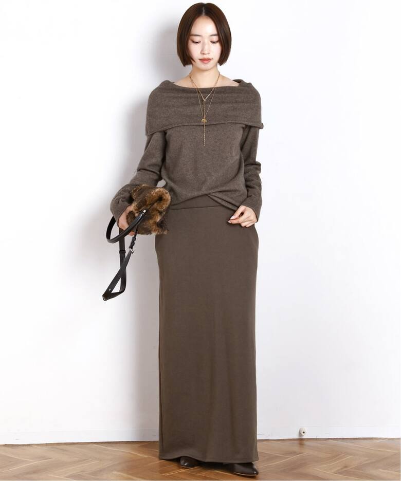 予約》ウールミックススウェットスカート（その他スカート）｜AP  