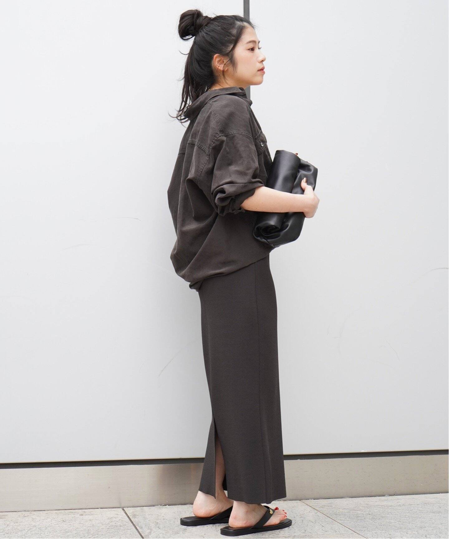 ムースニットスカート（ロング・マキシ丈スカート）｜AP STUDIO