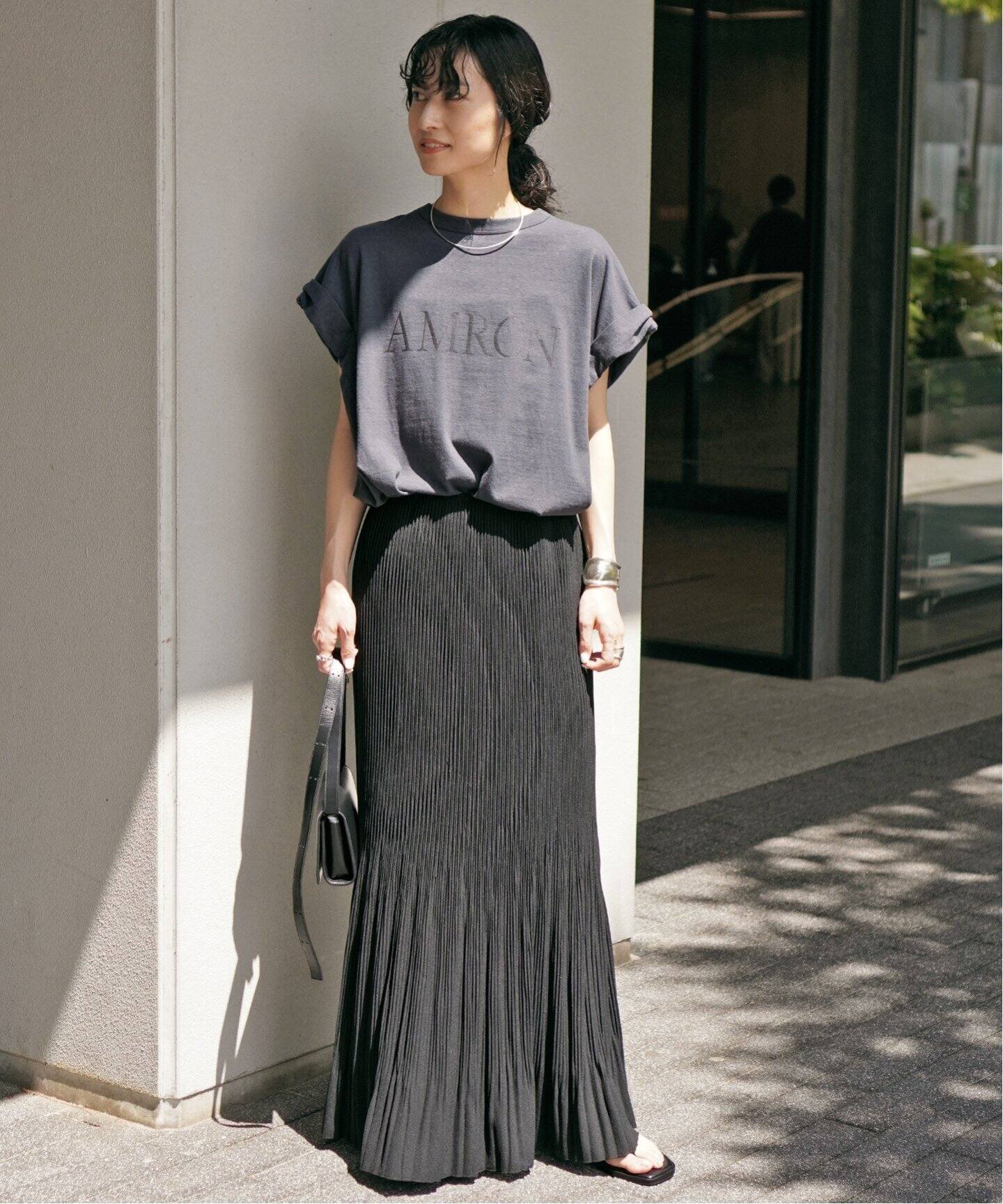 予約》プリーツマーメードスカート（ロング・マキシ丈スカート）｜AP  