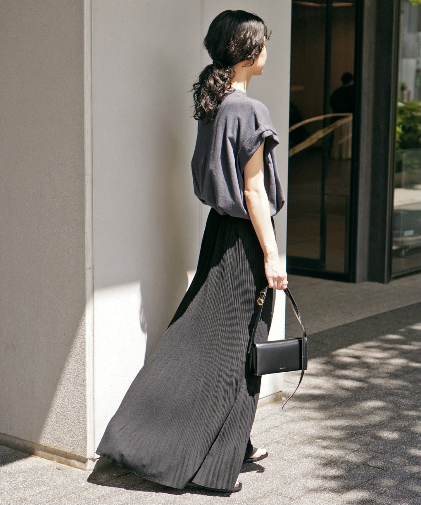 【新品】AP STUDIO ☆ プリーツマーメイドスカート プリーツマーメードスカート（ロング・マキシ丈スカート）｜AP