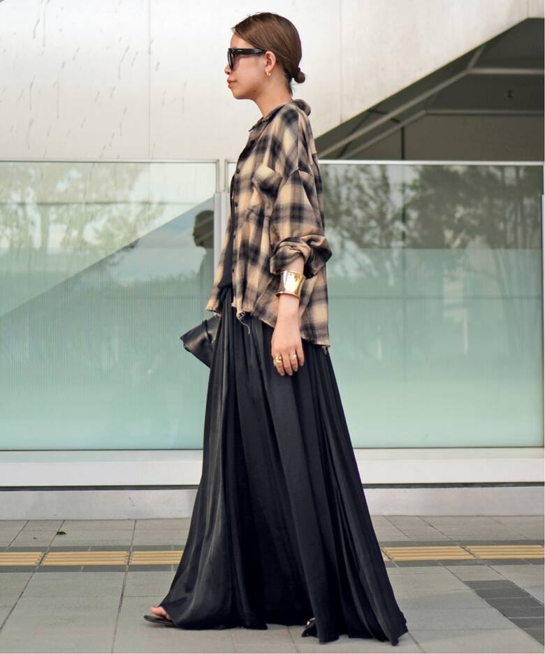 追加エアリーギャザースカート（ロング・マキシ丈スカート）｜AP  