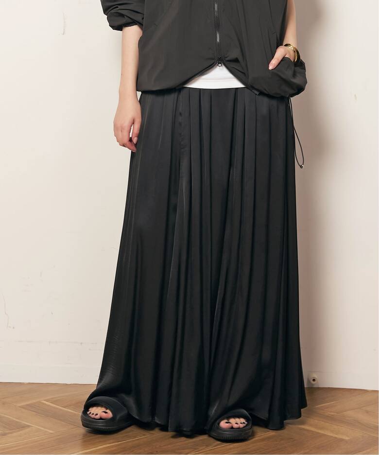 追加エアリーギャザースカート（ロング・マキシ丈スカート）｜AP  
