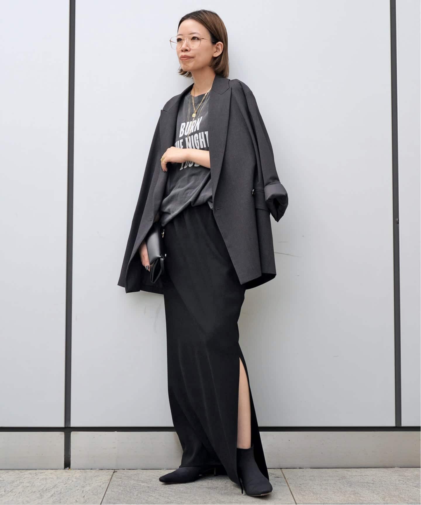 美品✨2024年✨AP STUDIO Newウエストゴムマキシスカート 黒 人気 ウエストゴムマキシスカート（その他スカート）｜AP STUDIO