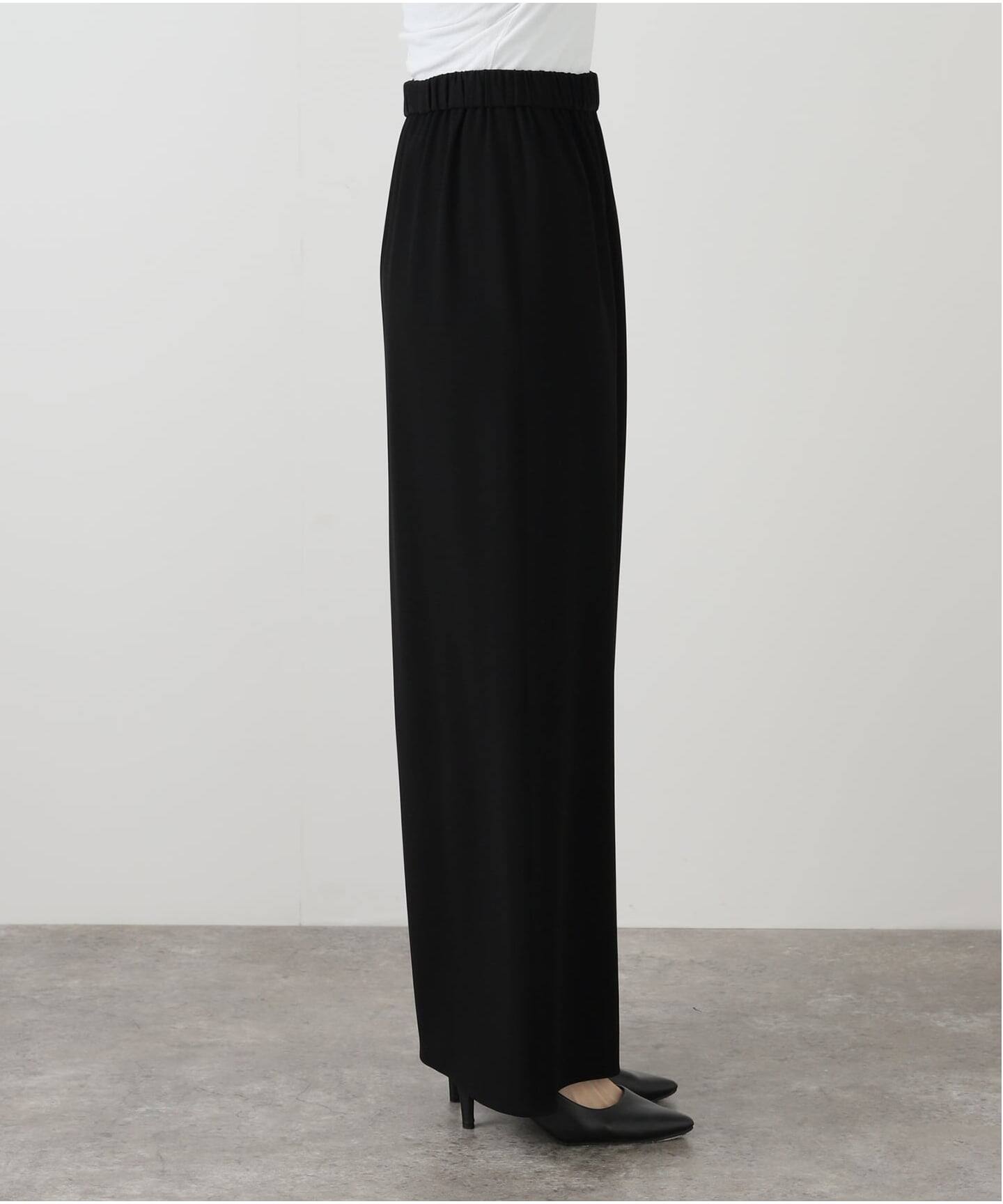 美品✨2024年✨AP STUDIO Newウエストゴムマキシスカート 黒 人気 ウエストゴムマキシスカート（その他スカート）｜AP STUDIO