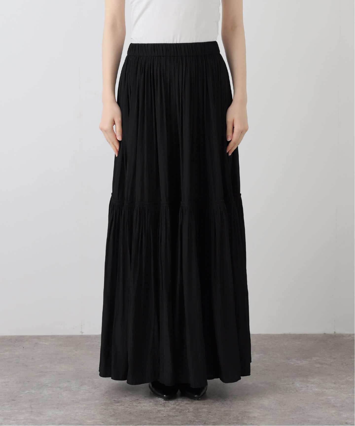 【今季新品】ドゥーズィエムクラス ギャザーマキシスカート Gather Maxi スカート（スカート）｜Deuxieme Classe（ドゥーズィエム