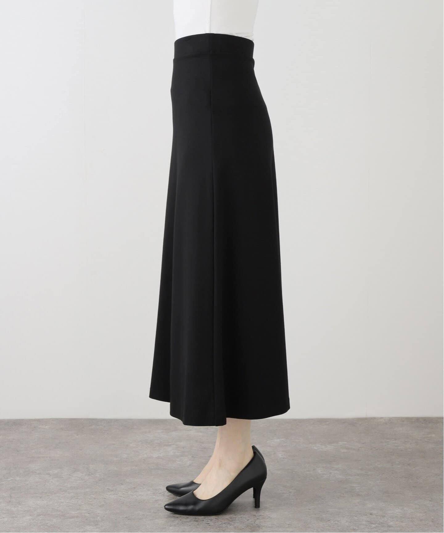 Newジャージーフレアスカート（ロング・マキシ丈スカート）｜AP STUDIO  