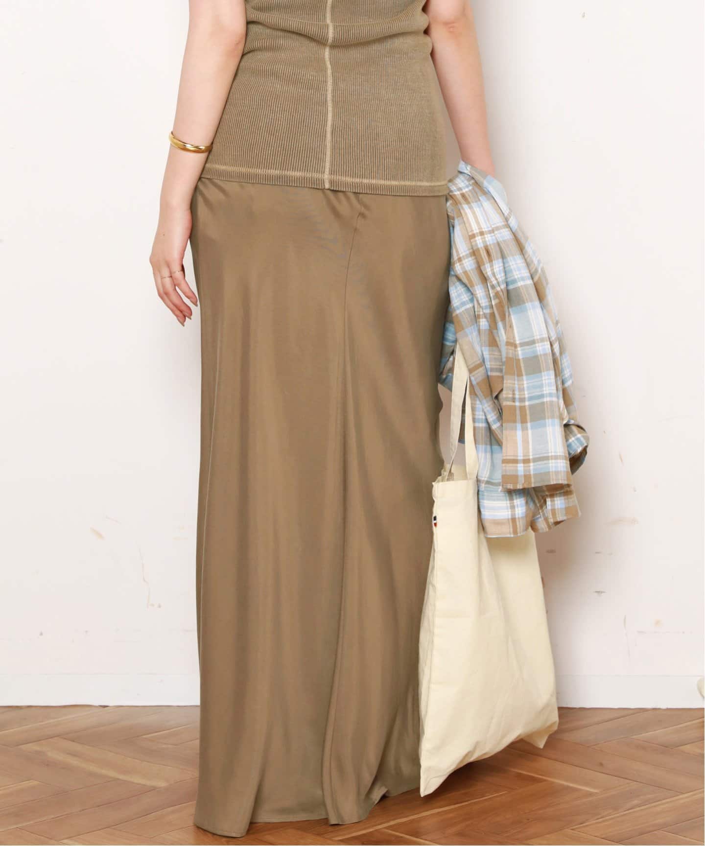 Cu/R maxi skirt（ロング・マキシ丈スカート）｜AP STUDIO（エーピー