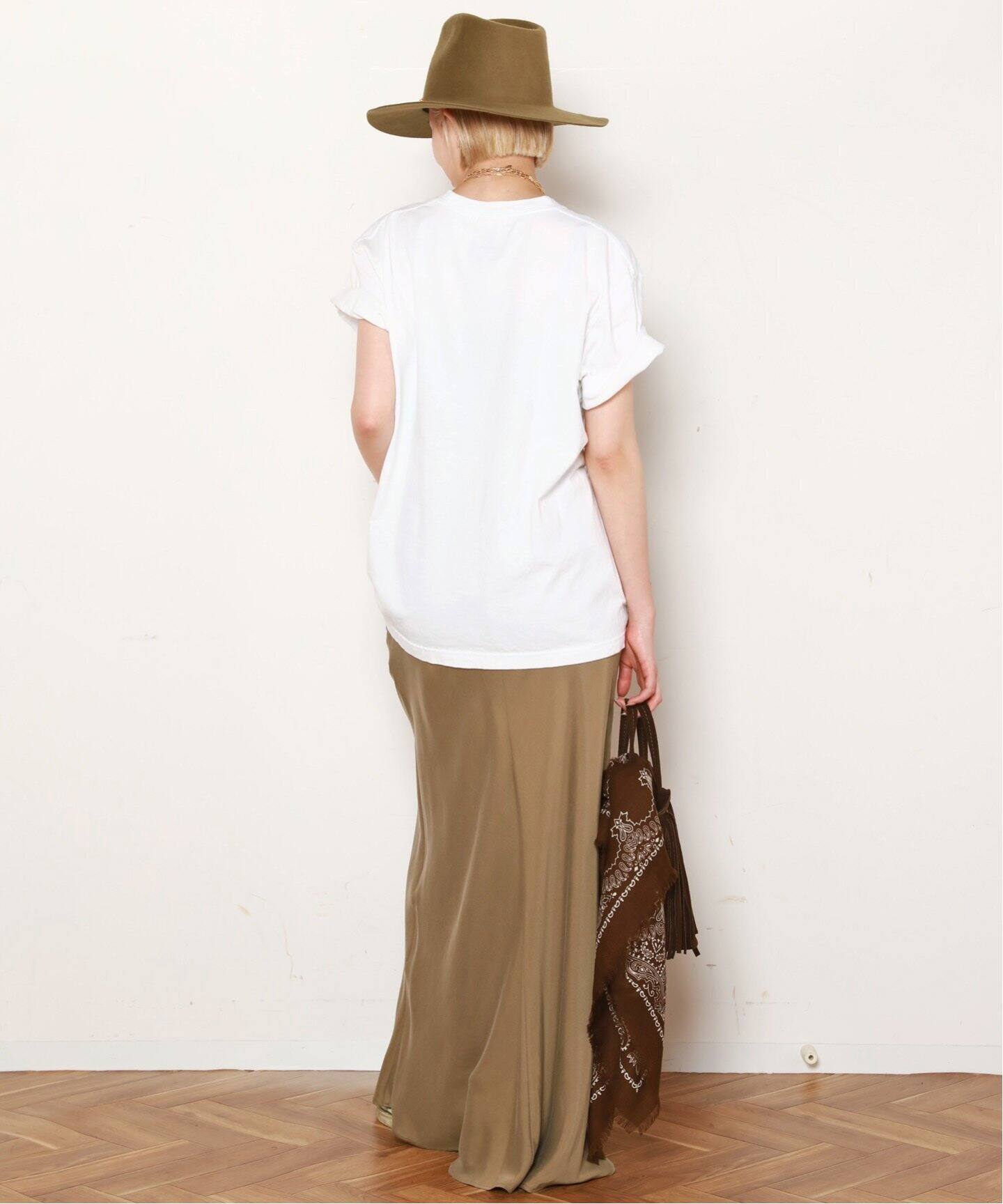 Cu/R maxi skirt（ロング・マキシ丈スカート）｜AP STUDIO