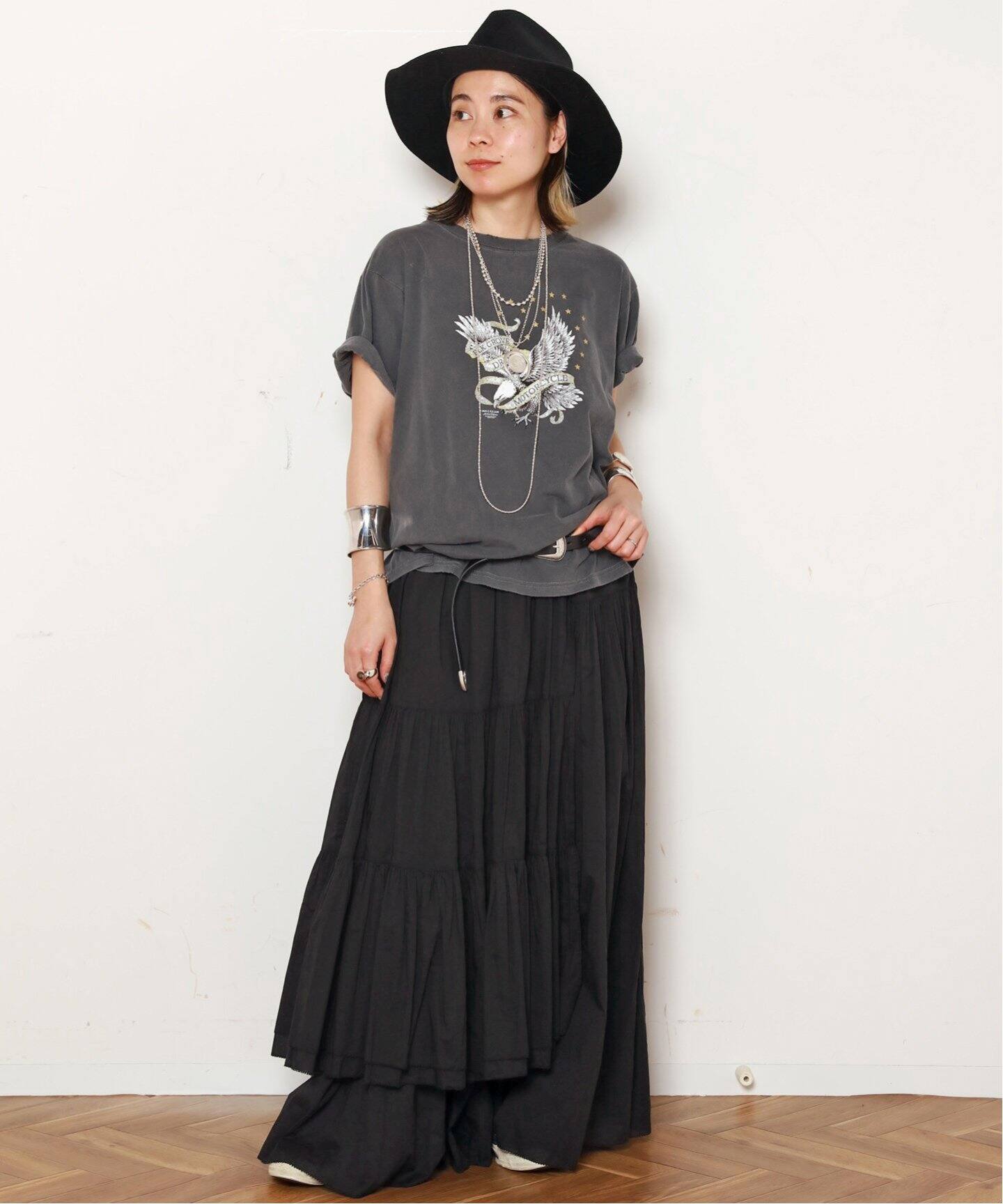Dramatic Wrap Skirt（ロング・マキシ丈スカート）｜AP STUDIO