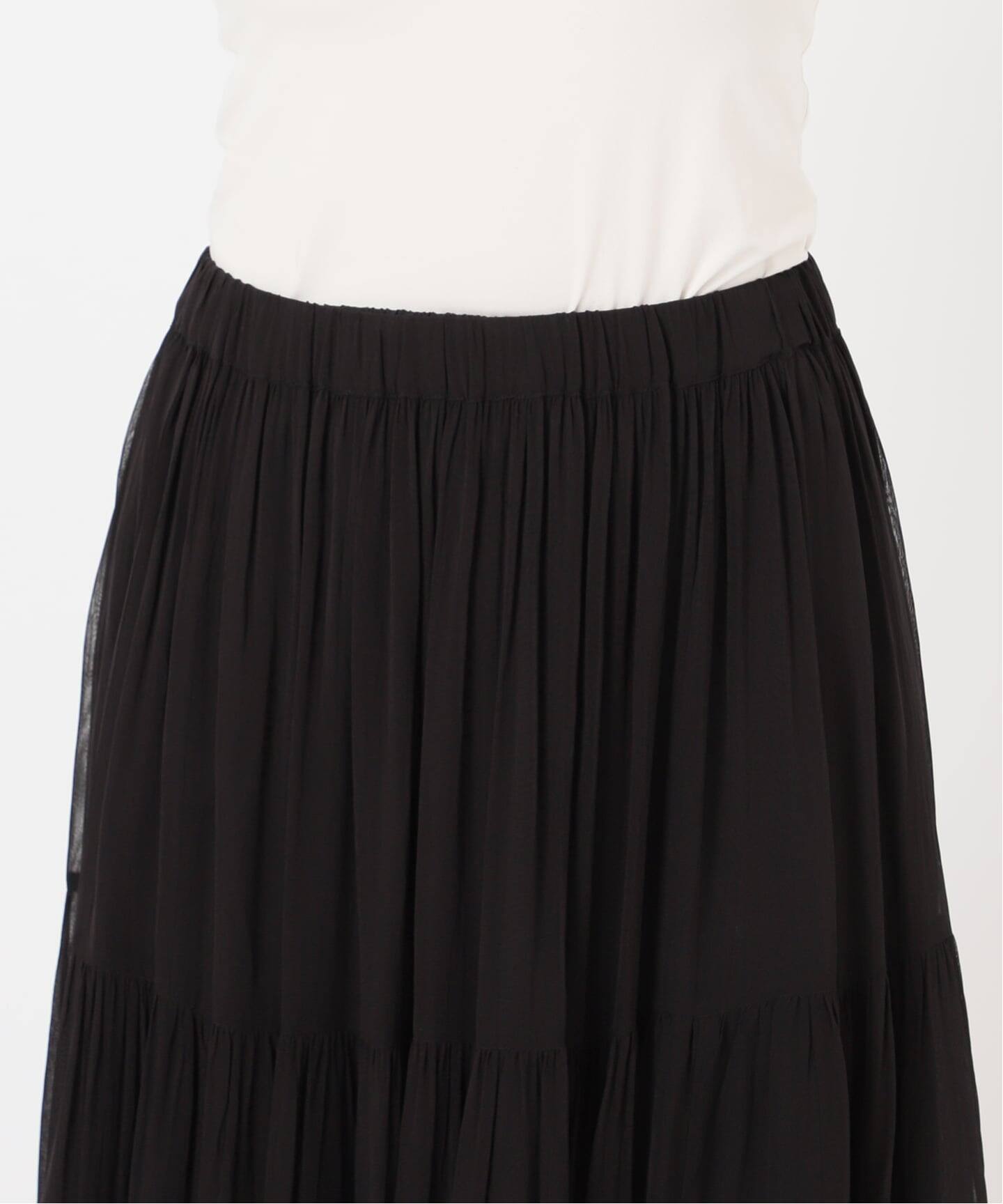 AP STUDIO シアーボーホースカート　ドゥーズィエムクラス プラージュ AP STUDIO シアーボーホースカート ドゥーズィエムクラス 36 AP STUDIO