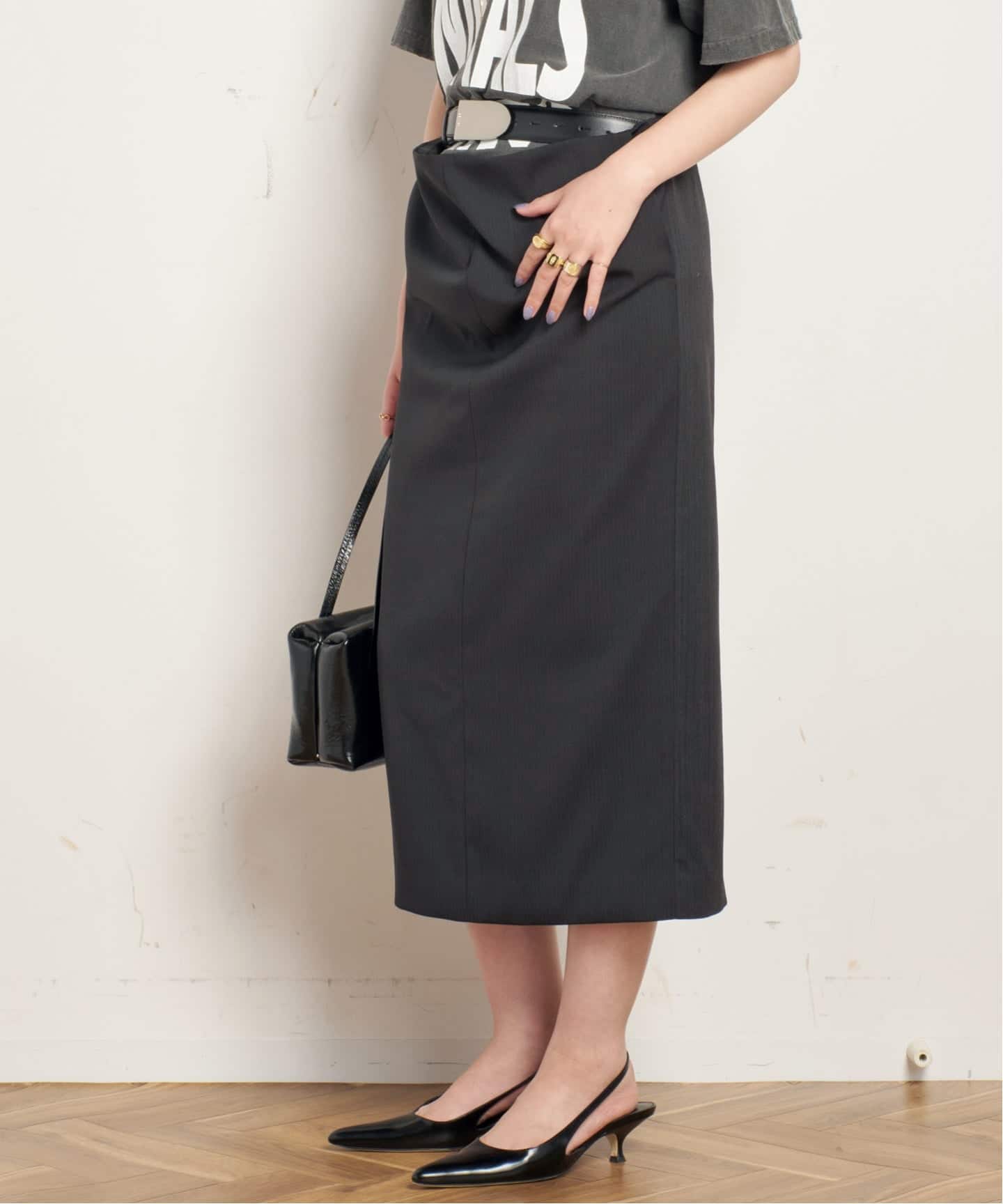 スカート AP STUDIO 23AW Warm Sweat Cargo Skirt AP STUDIO 23AW Warm Sweat Cargo Skirt スカート