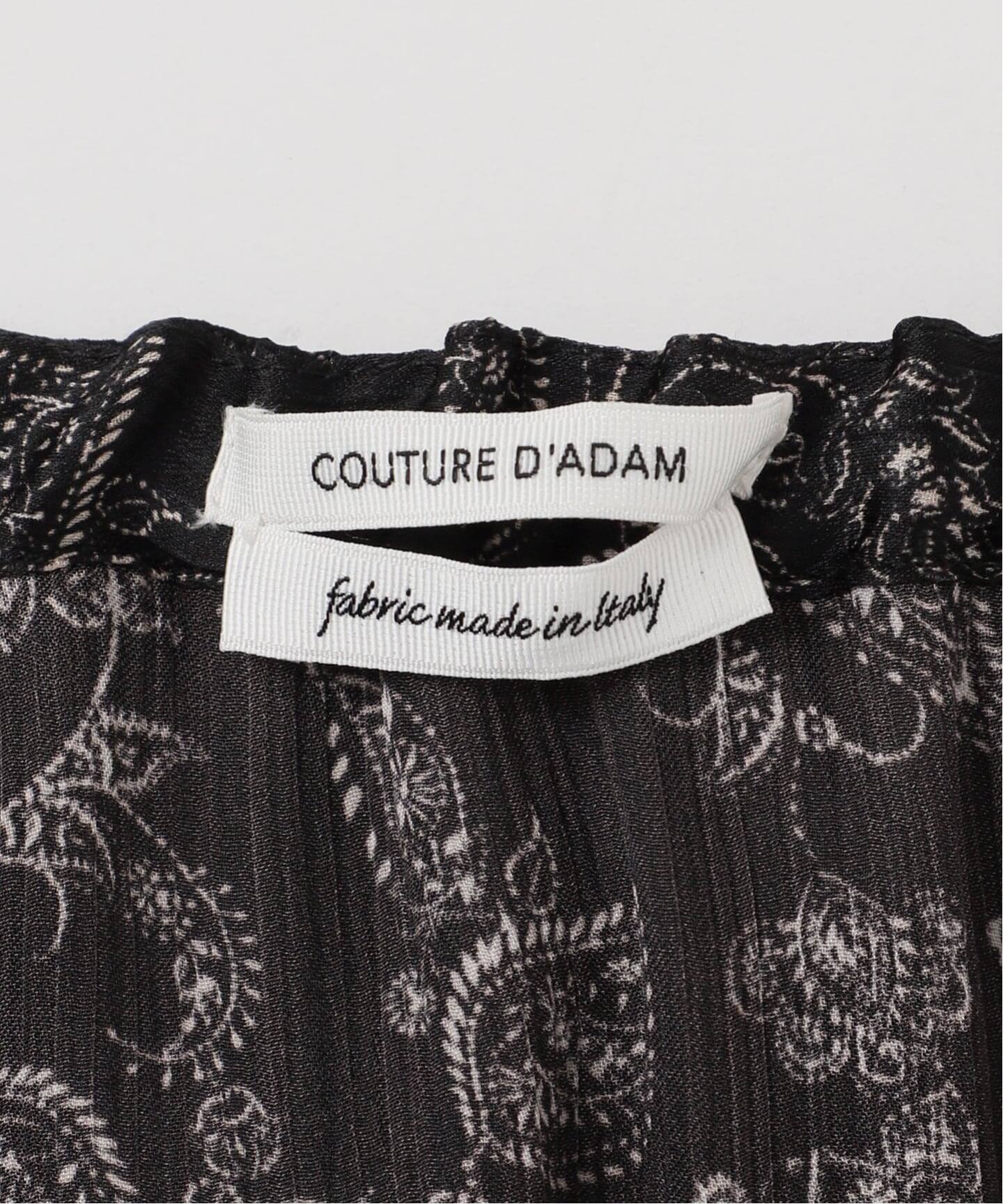 COUTURE D'ADAM/クチュールドアダム】Tiered Skirt Dress Paisl