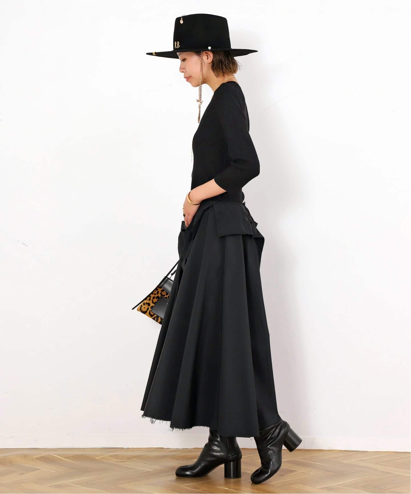 Maison Margiela/メゾン マルジェラ】Midi Skirt（ロング・マキシ丈
