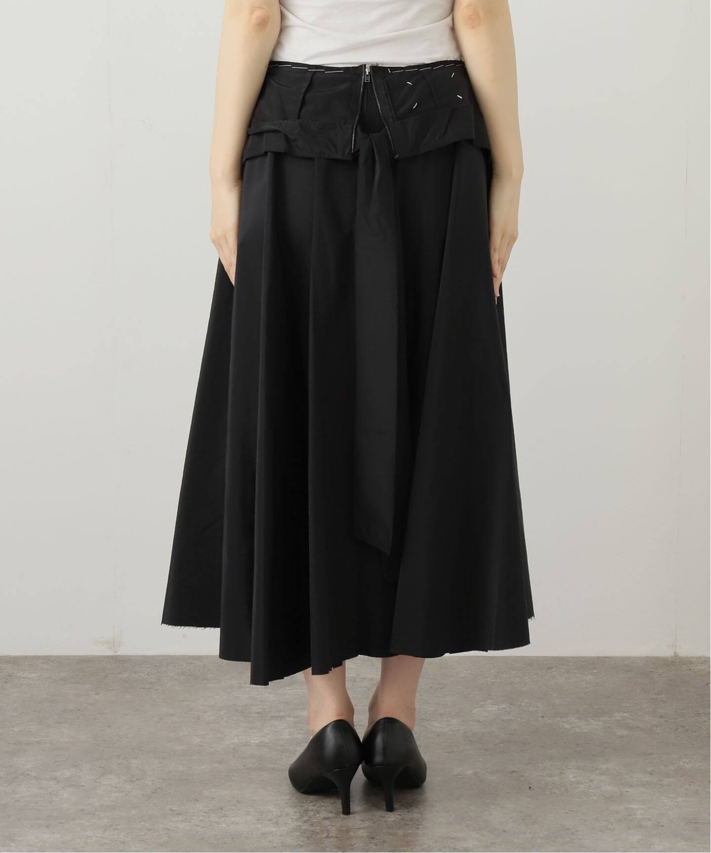 メゾンマルジェラ　タイトスカート　黒 re-mmm-sk-w-00001_1.jpg