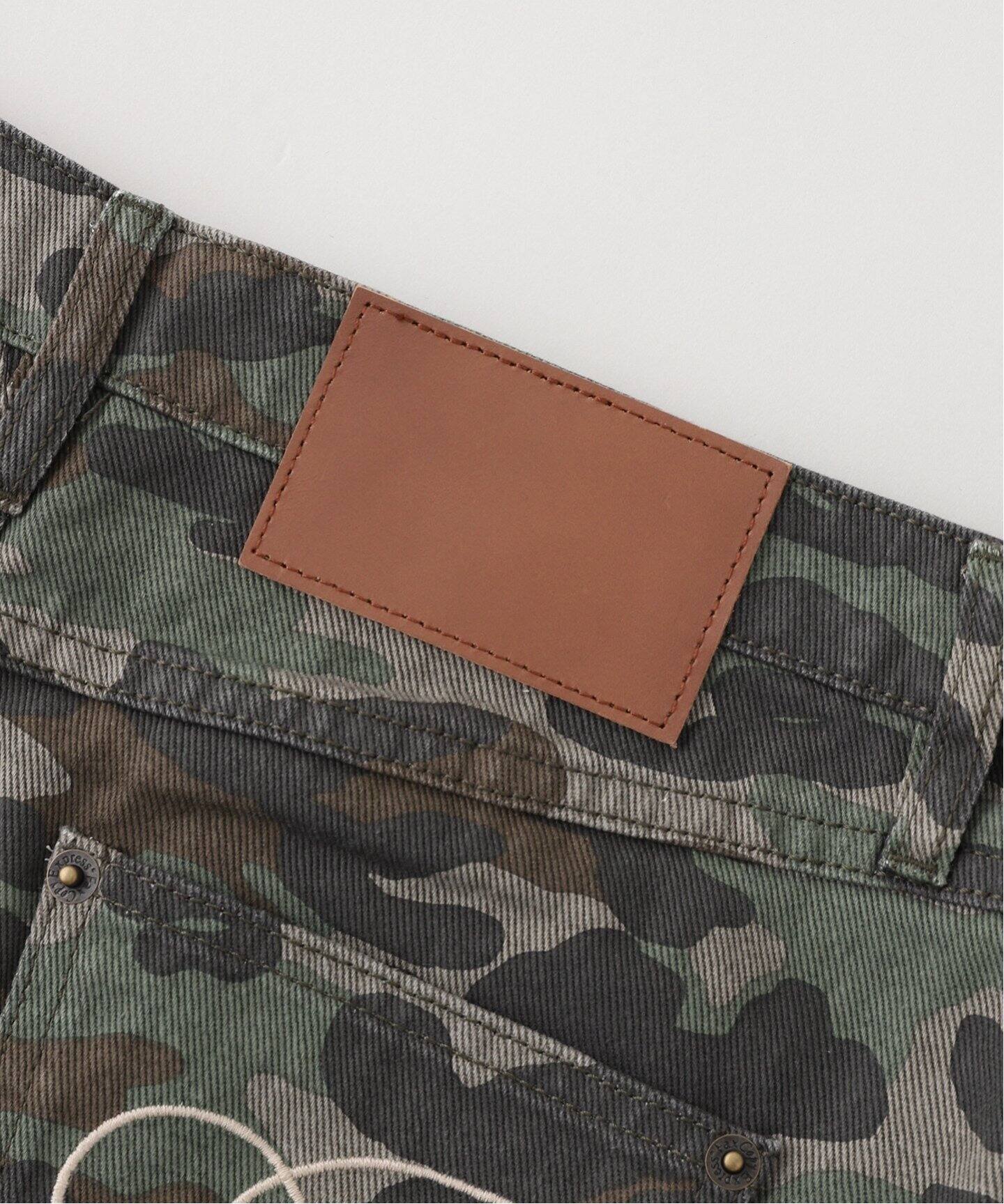 Fax Copy Express】 Camouflage Denim Skirt（その他スカート