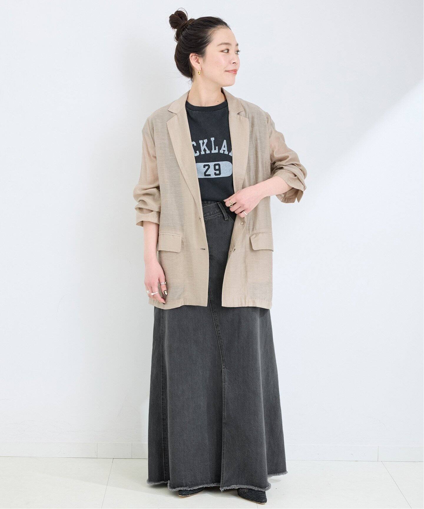 B.C STOCK｜《追加》DU JOUR/デュ ジュール RODEO JEAN SKIRT