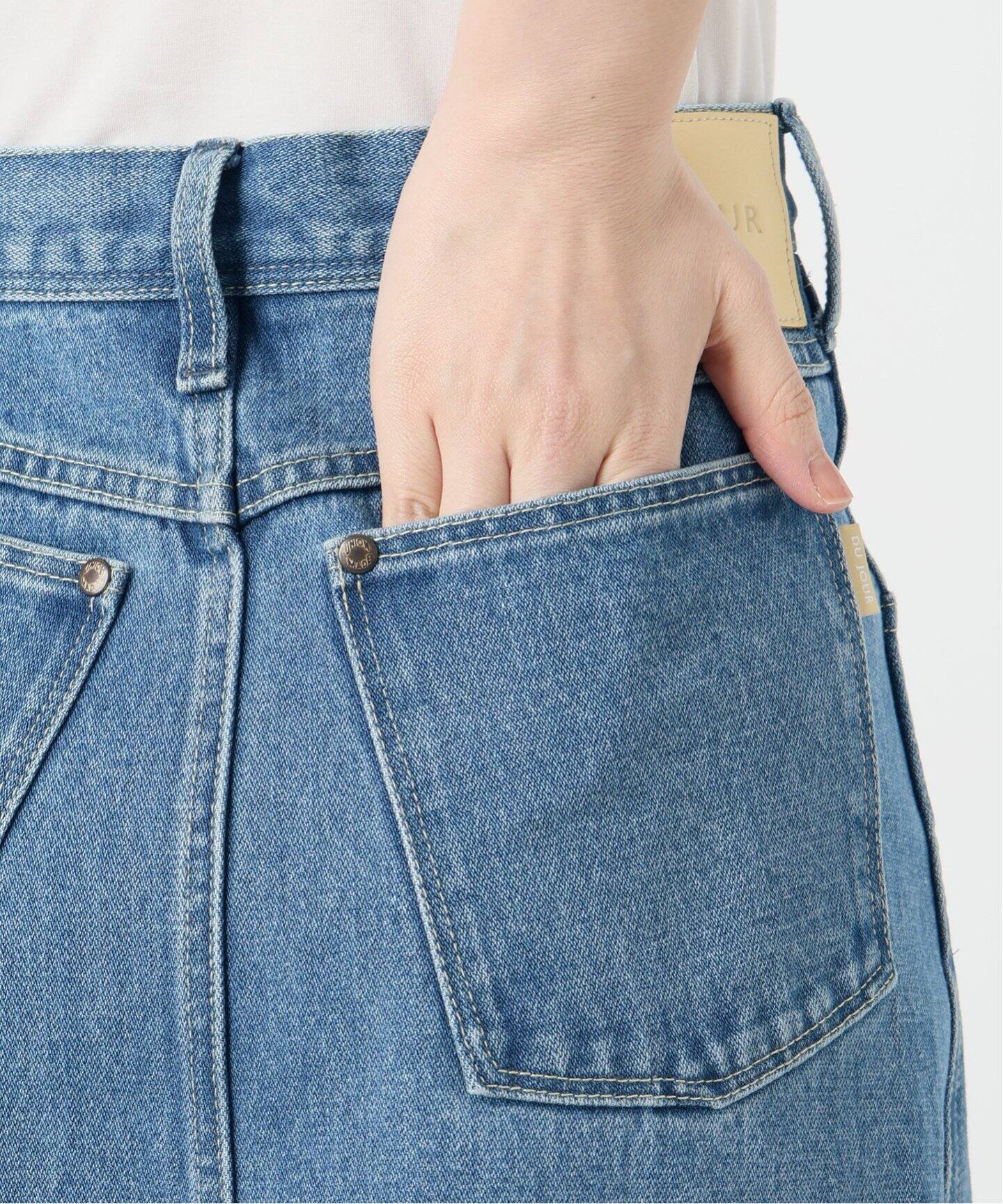 DU JOUR/デュ ジュール RODEO JEAN SKIRT 38 DU JOUR/デュ ジュール RODEO JEAN SKIRT（デニムスカート