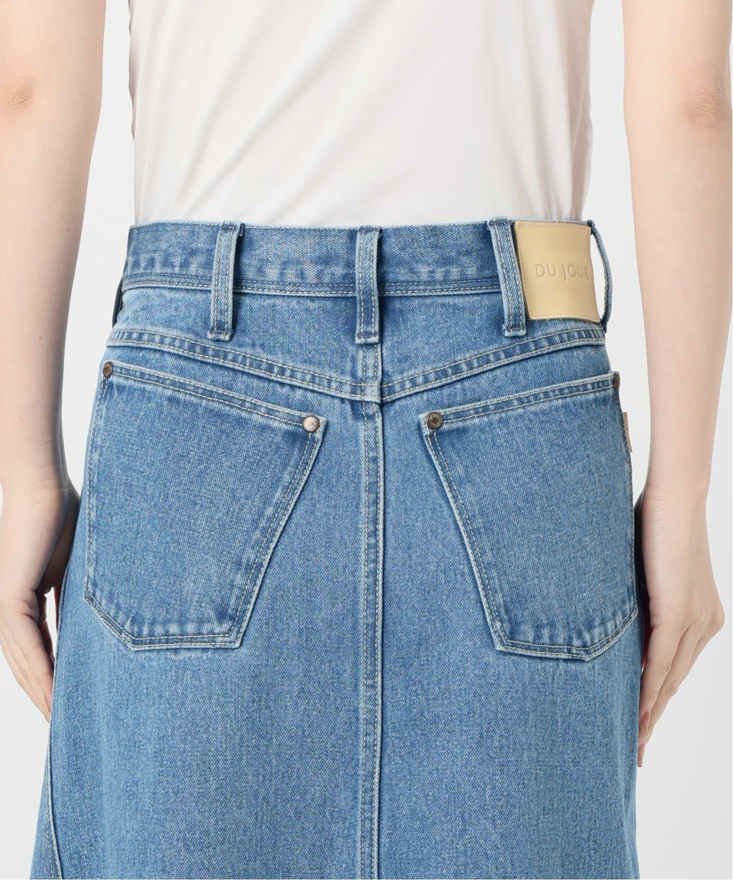 DU JOUR/デュ ジュール RODEO JEAN SKIRT 38 DU JOUR/デュ ジュール RODEO JEAN SKIRT（デニムスカート