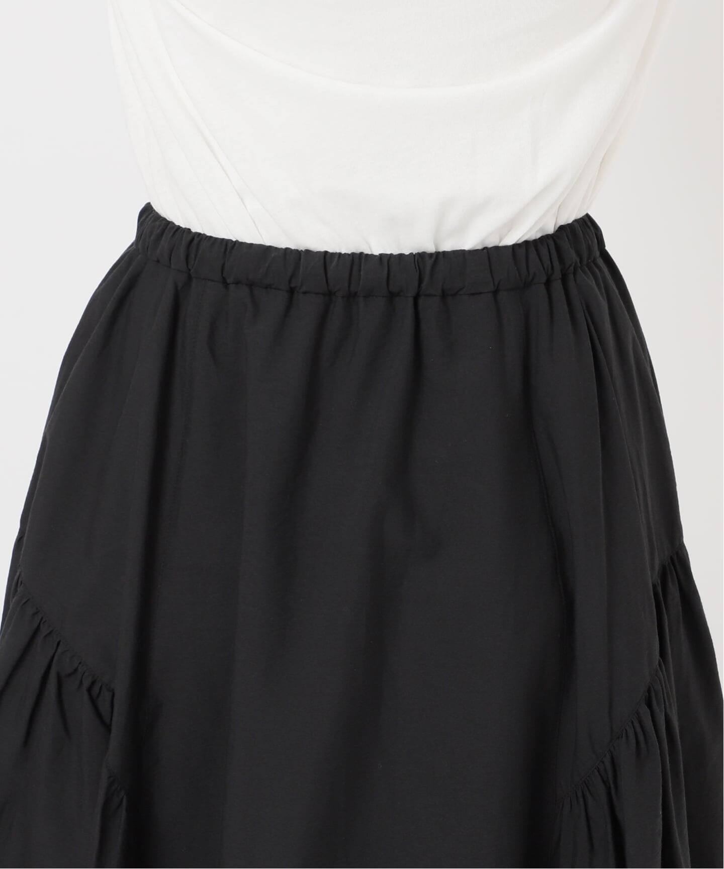 ウォッシャブル / C/NYボリュームギャザースカート（ロング・マキシ丈