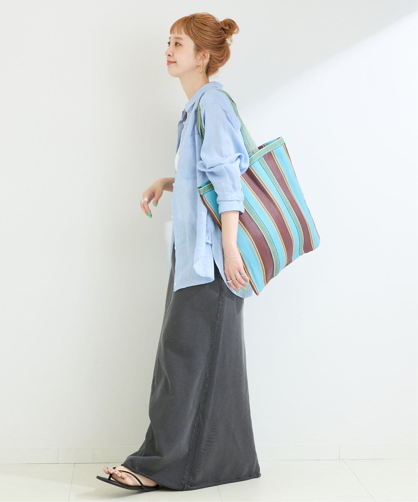 新品　B.C STOCK ベーセーストック　手洗い可/ピグメントスカート セール】《追加》手洗い可 / ピグメントスカート（スカート