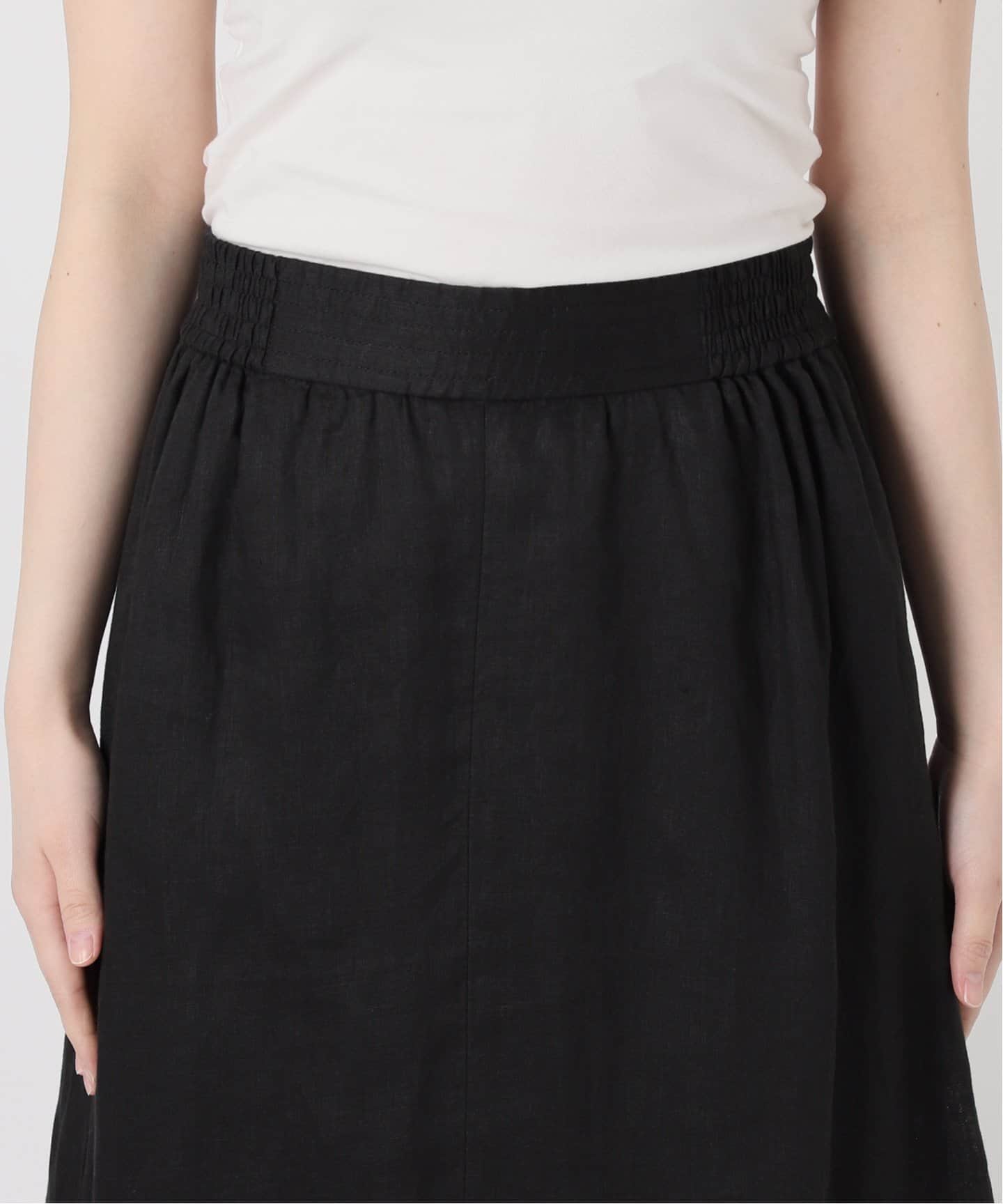 ブラック（黒）系 CARVEN(カルヴェン) スカート(レディース