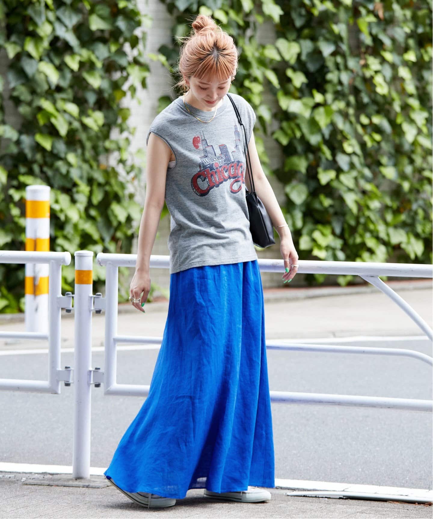 [Khakis] Border S/S Tee /追跡付 Border Check S/S Shirt Blue — ( K h a k i s )