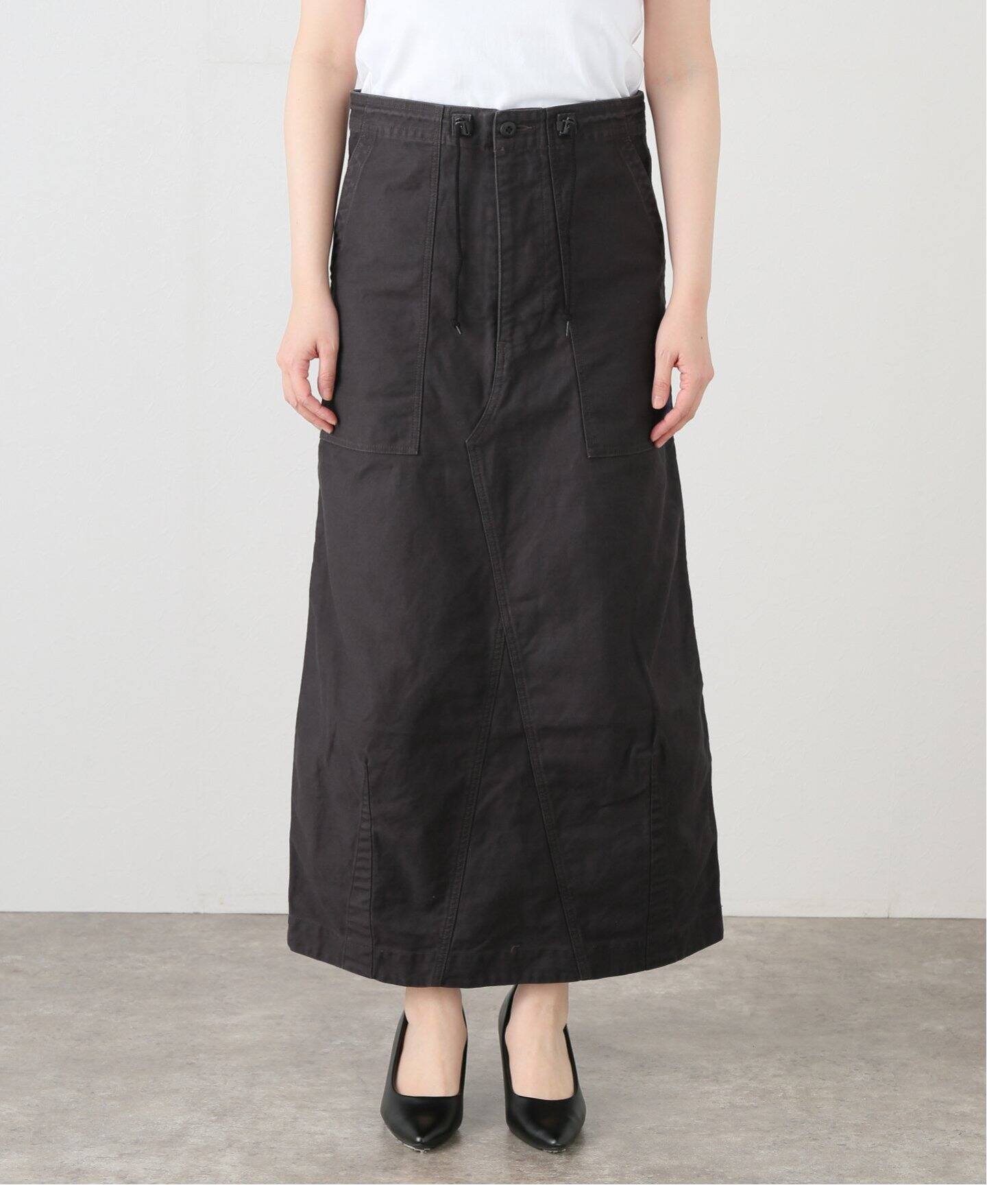 NEEDLES/ ニードルズ String Fatigue Skirt-Back Sateen（ロング 