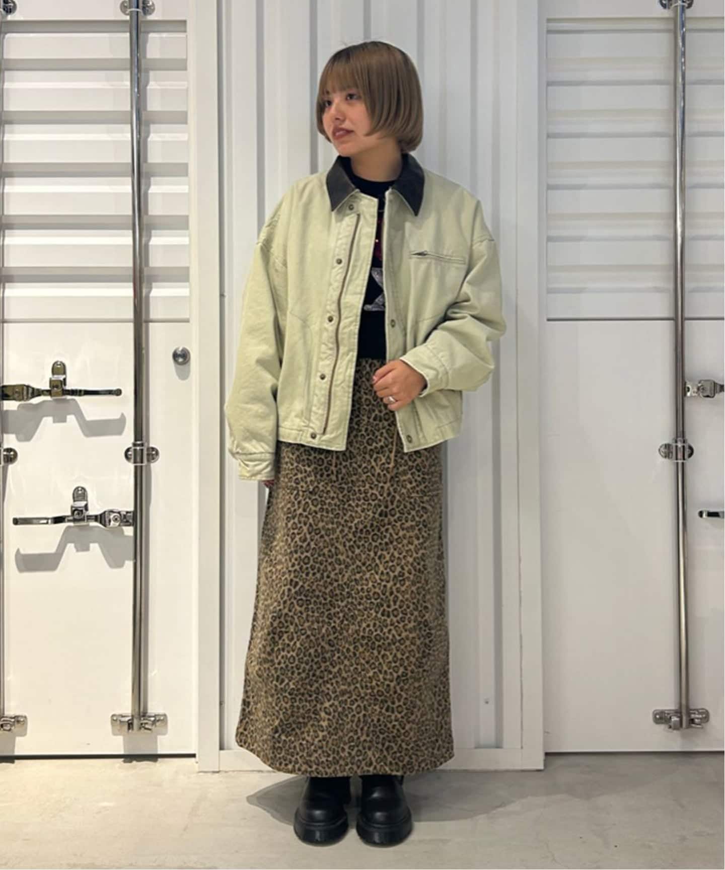 NEEDLES / ニードルズ String Fatigue Skirt-Brushed Sat（ロング