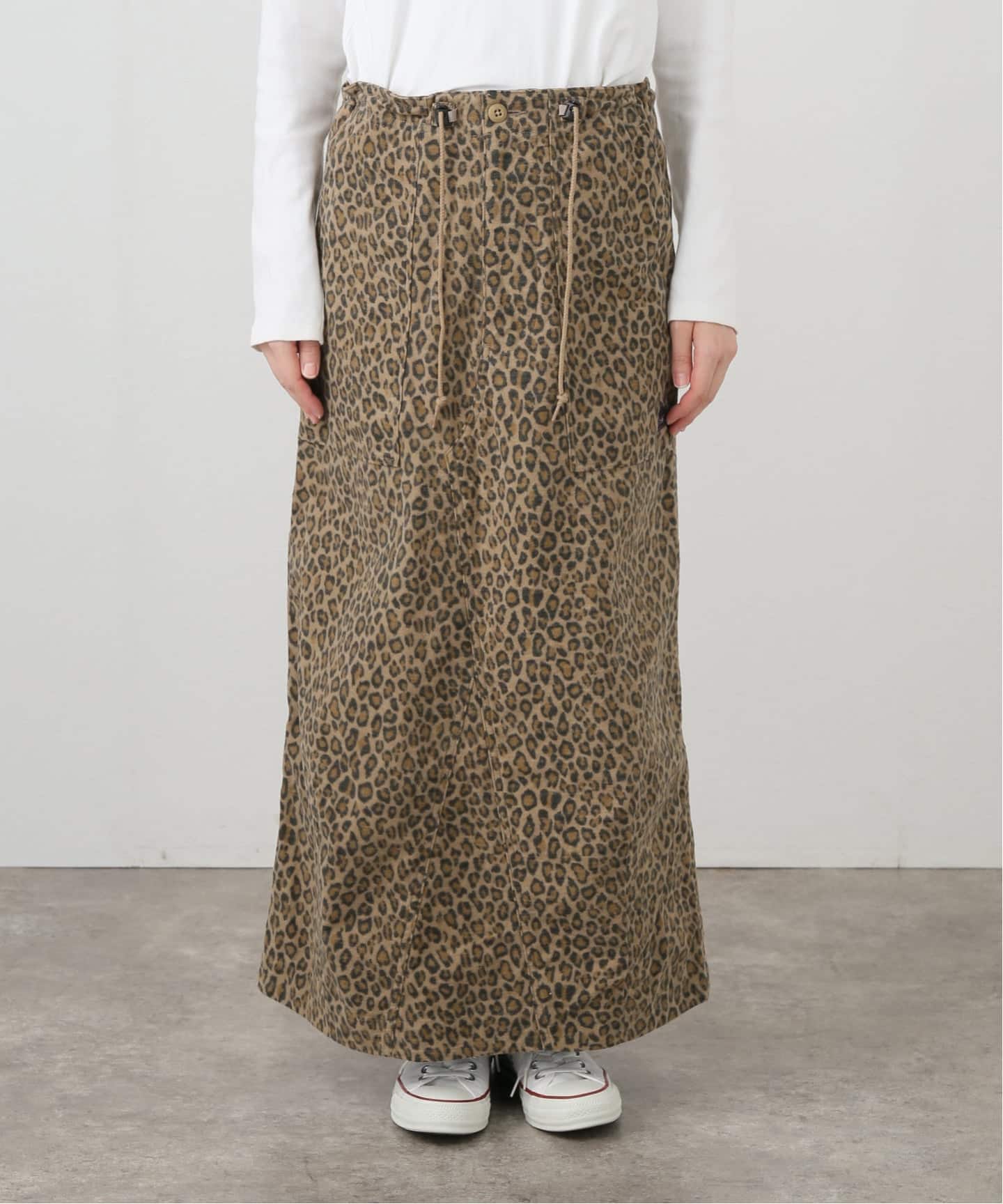 NEEDLES / ニードルズ String Fatigue Skirt-Brushed Sat(ロング NEEDLES / ニードルズ String Fatigue Skirt-Brushed Sat(ロング
