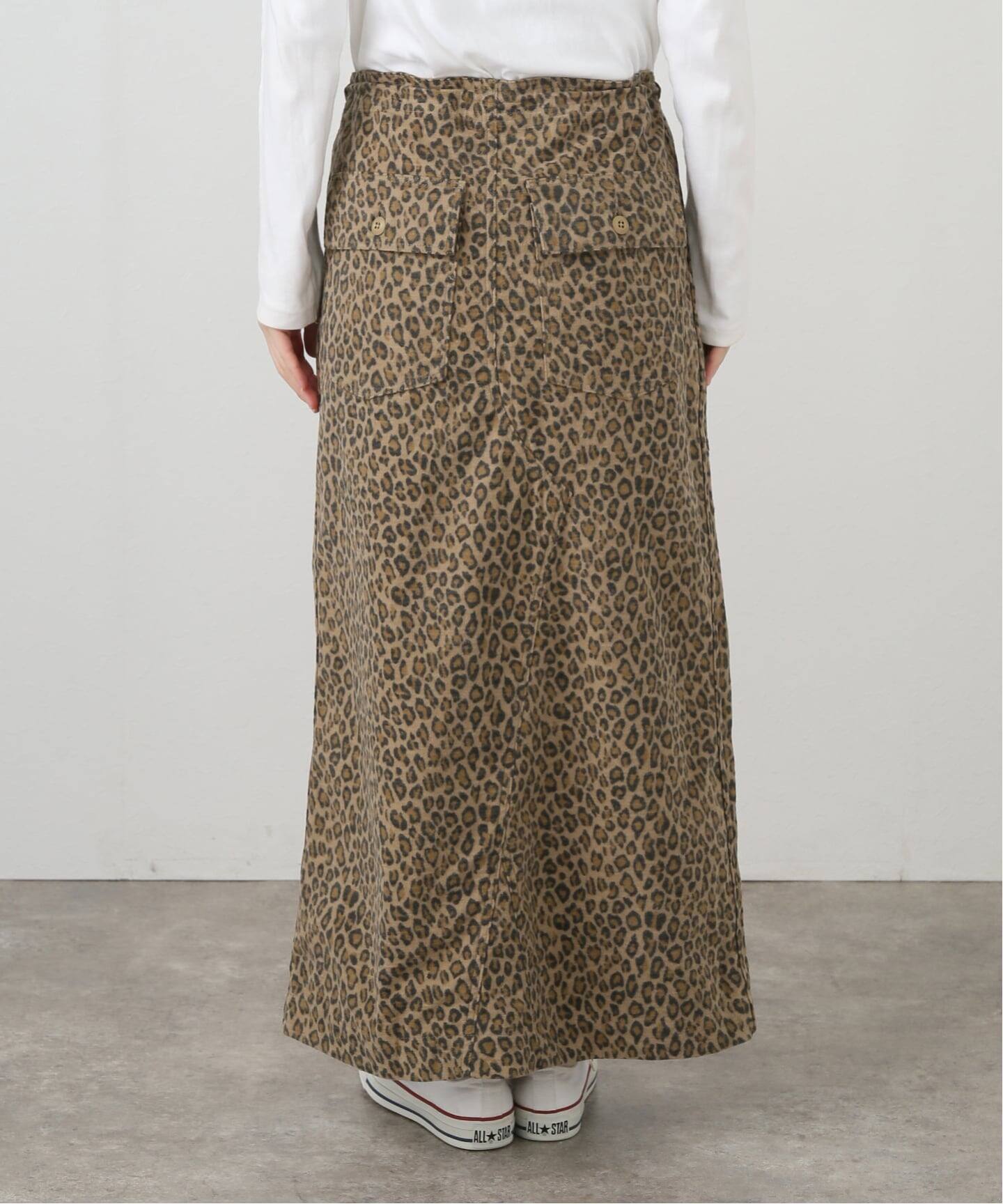 NEEDLES / ニードルズ String Fatigue Skirt-Brushed Sat（ロング