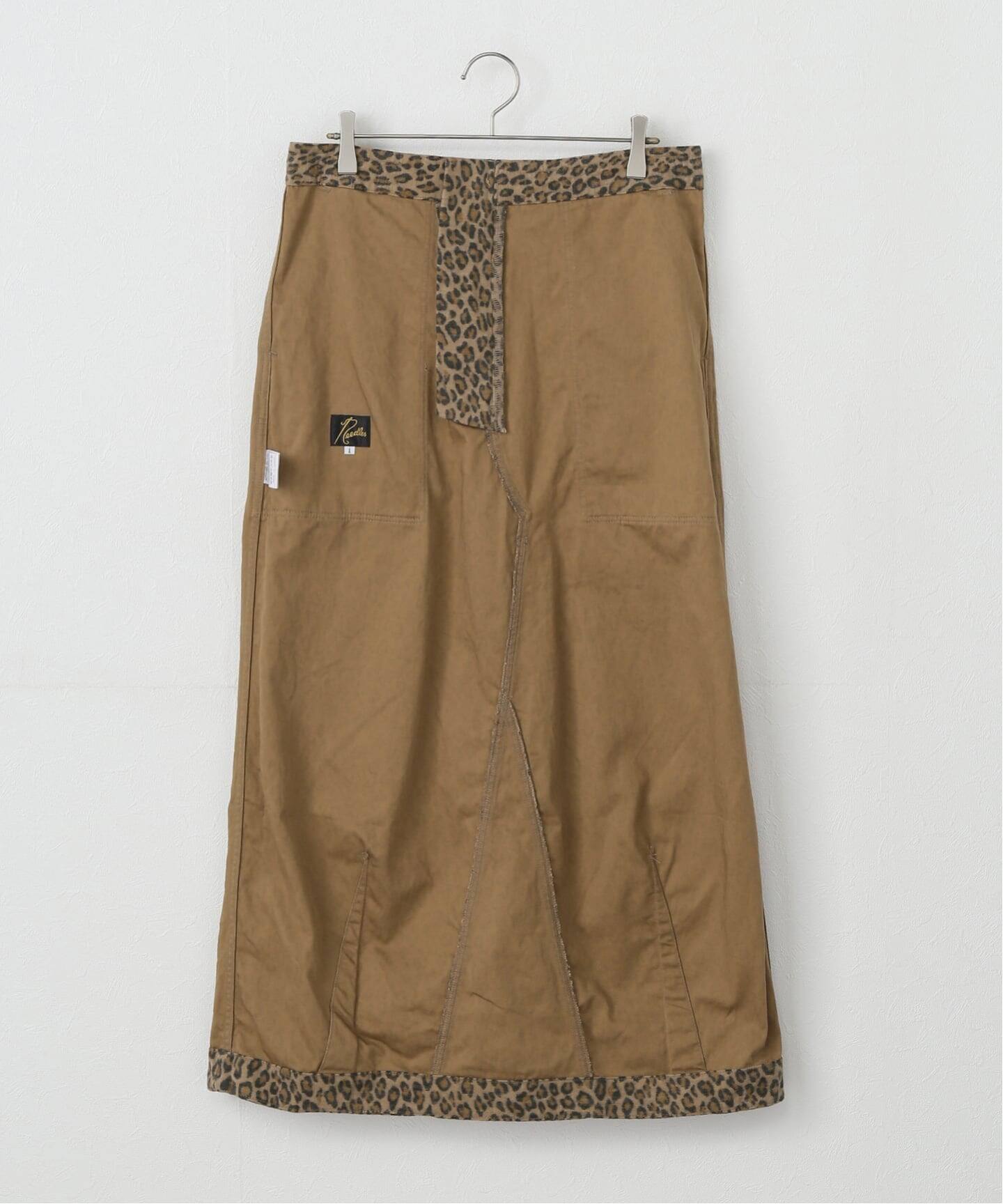 NEEDLES / ニードルズ String Fatigue Skirt-Brushed Sat（ロング