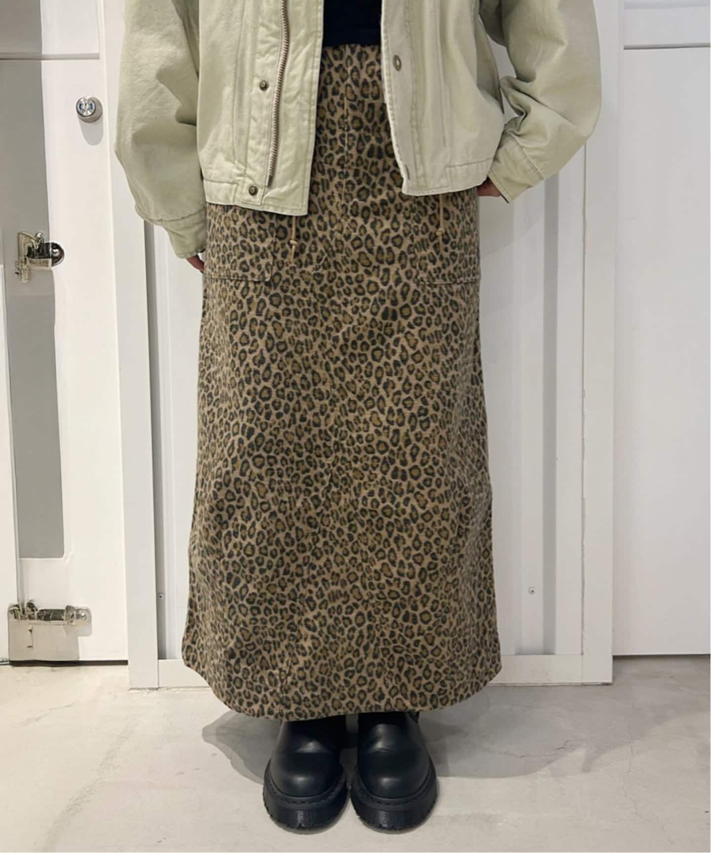 NEEDLES / ニードルズ String Fatigue Skirt-Brushed Sat（ロング