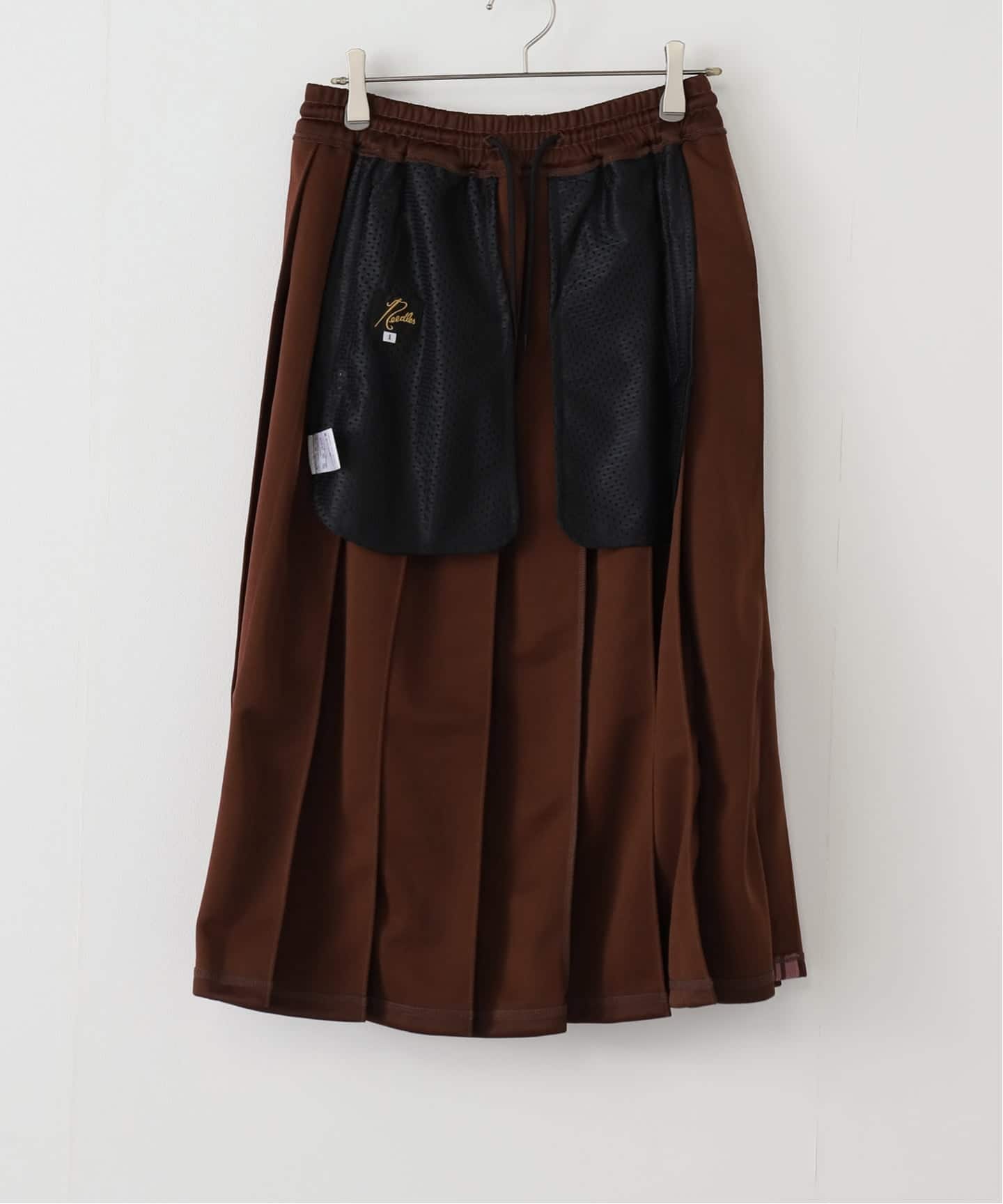 NEEDLES プリーズスカート Needles / Pleated Track Skirt - Poly Smooth 様々なシルエット
