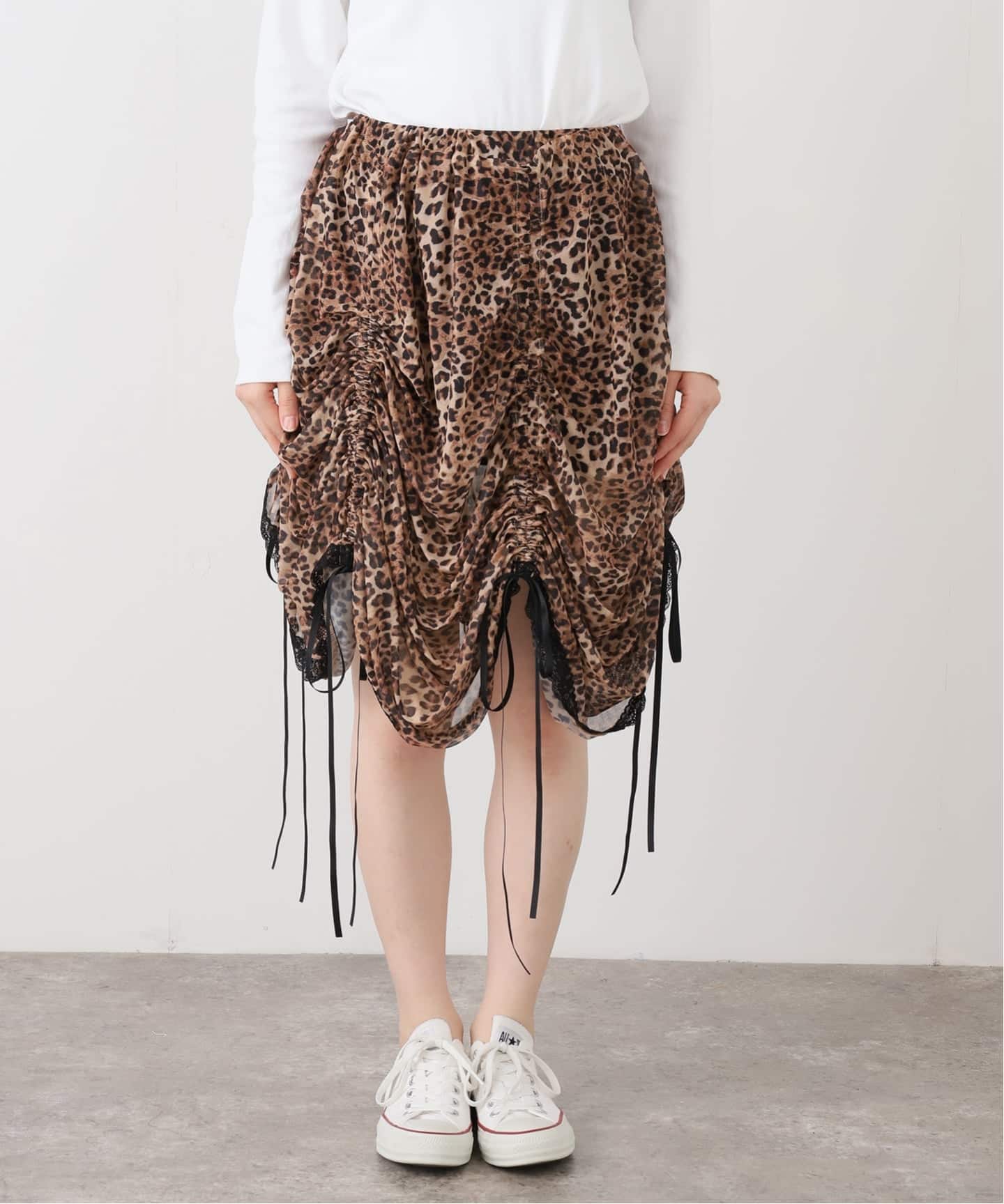 ANNA SUI アナスイ　スカート ANNASUIアナスイ22Summerアトリエコットンスカート1種 (ANNA SUI