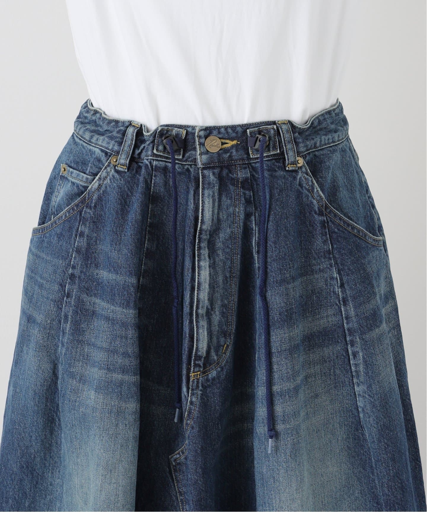 NEEDLES / ニードルズ】 H.D. Skirt - Jean / 12ozデニム