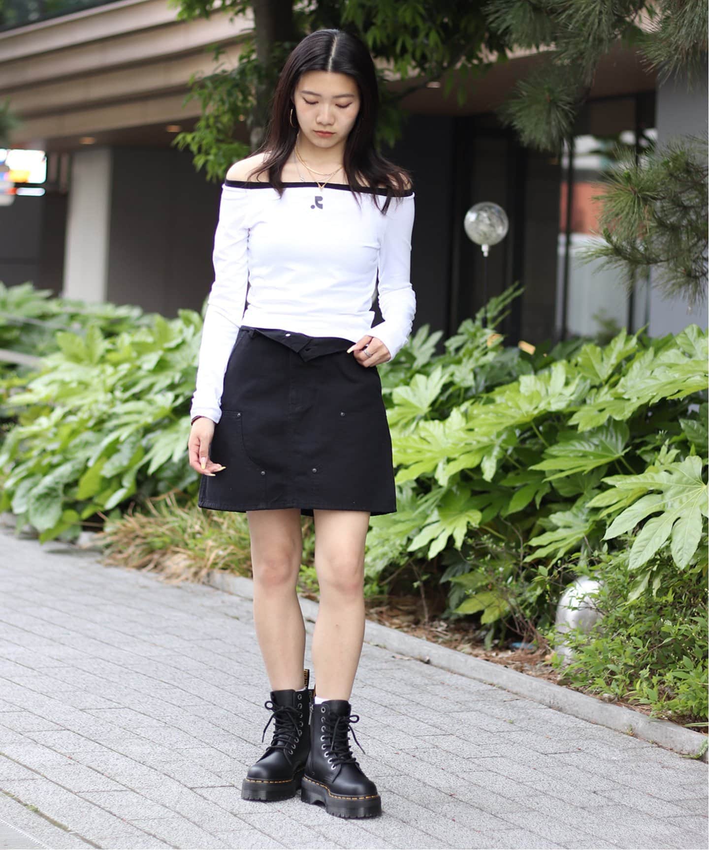 Carhartt /カーハート MAEVE DOUBLE KNEE SKIRT（ミニスカート