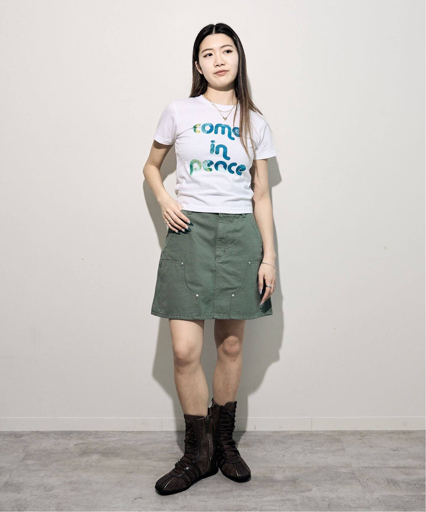 Carhartt /カーハート MAEVE DOUBLE KNEE SKIRT（ミニスカート