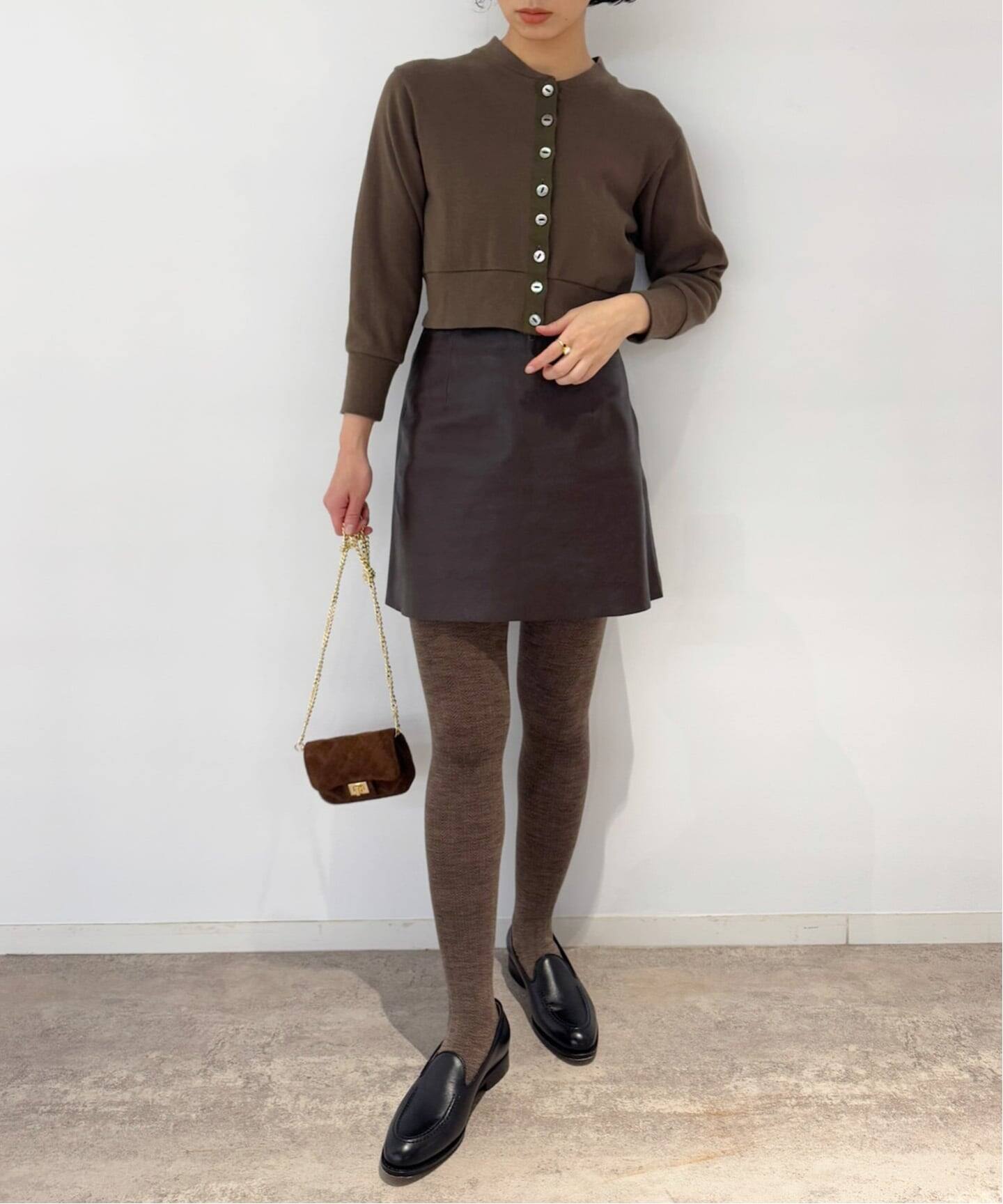 ラムレザーミニスカート（ミニスカート）｜EDIT.FOR LULU（エディット