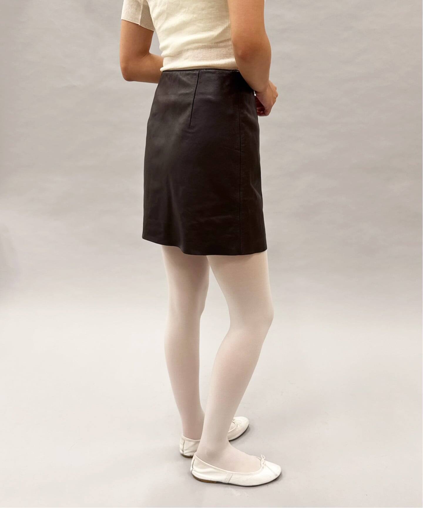 ラムレザーミニスカート（ミニスカート）｜EDIT.FOR LULU（エディット