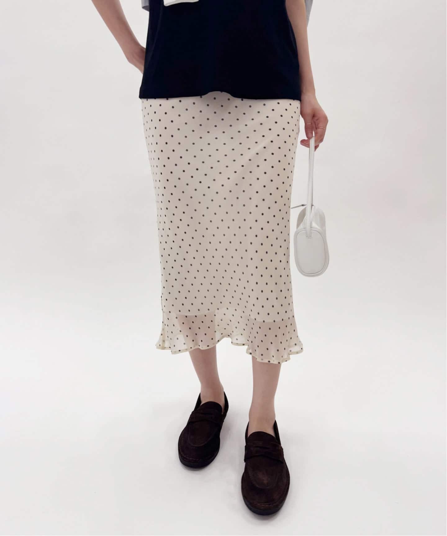 キュプラシフォンランジェリースカート（その他スカート）｜EDIT.FOR