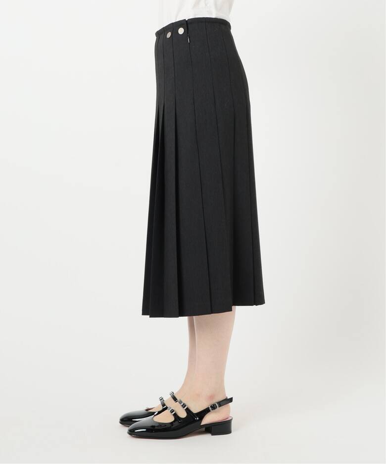サイドボタン プリーツスカート（その他スカート）｜EDIT.FOR LULU  