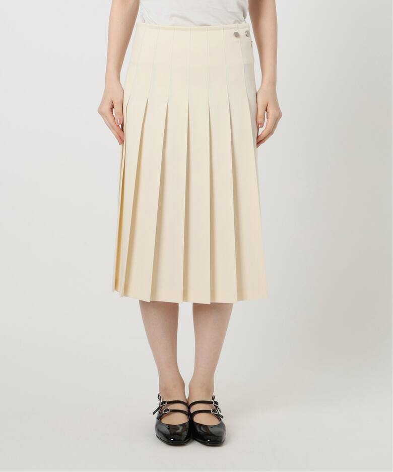 サイドボタン プリーツスカート（その他スカート）｜EDIT.FOR LULU  