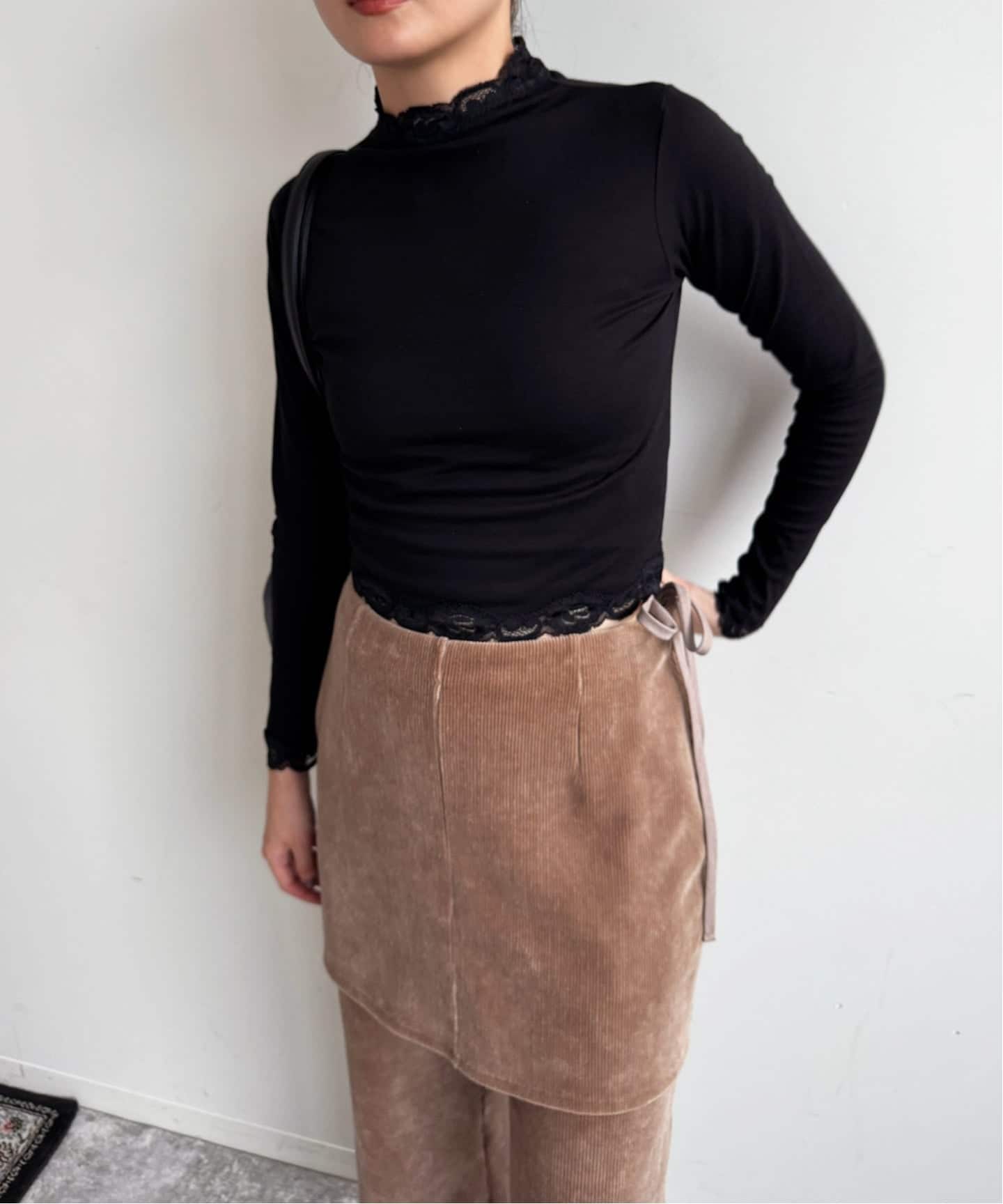 コールベロアミニスカート　エディットフォールル コールベロアミニスカート（ミニスカート）｜EDIT.FOR LULU